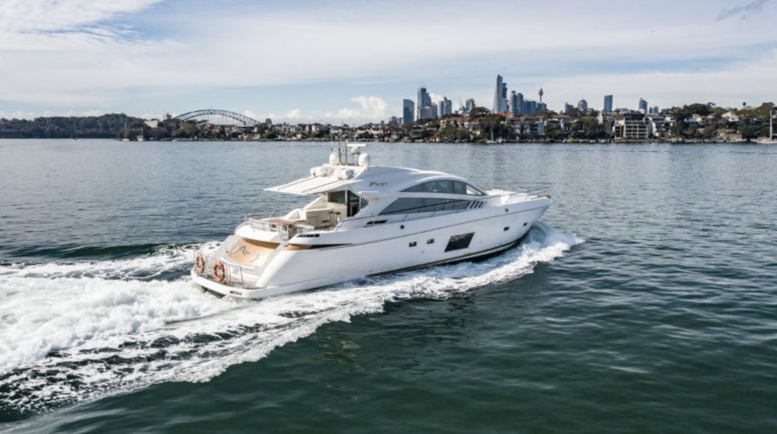 Aquabay luxury boat Sydney