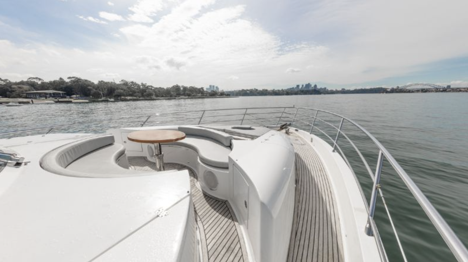 Aquabay luxury boat Sydney
