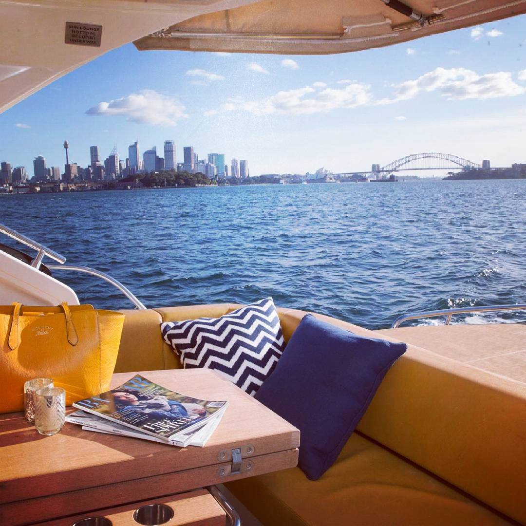 Aqualuxe luxury boat Sydney