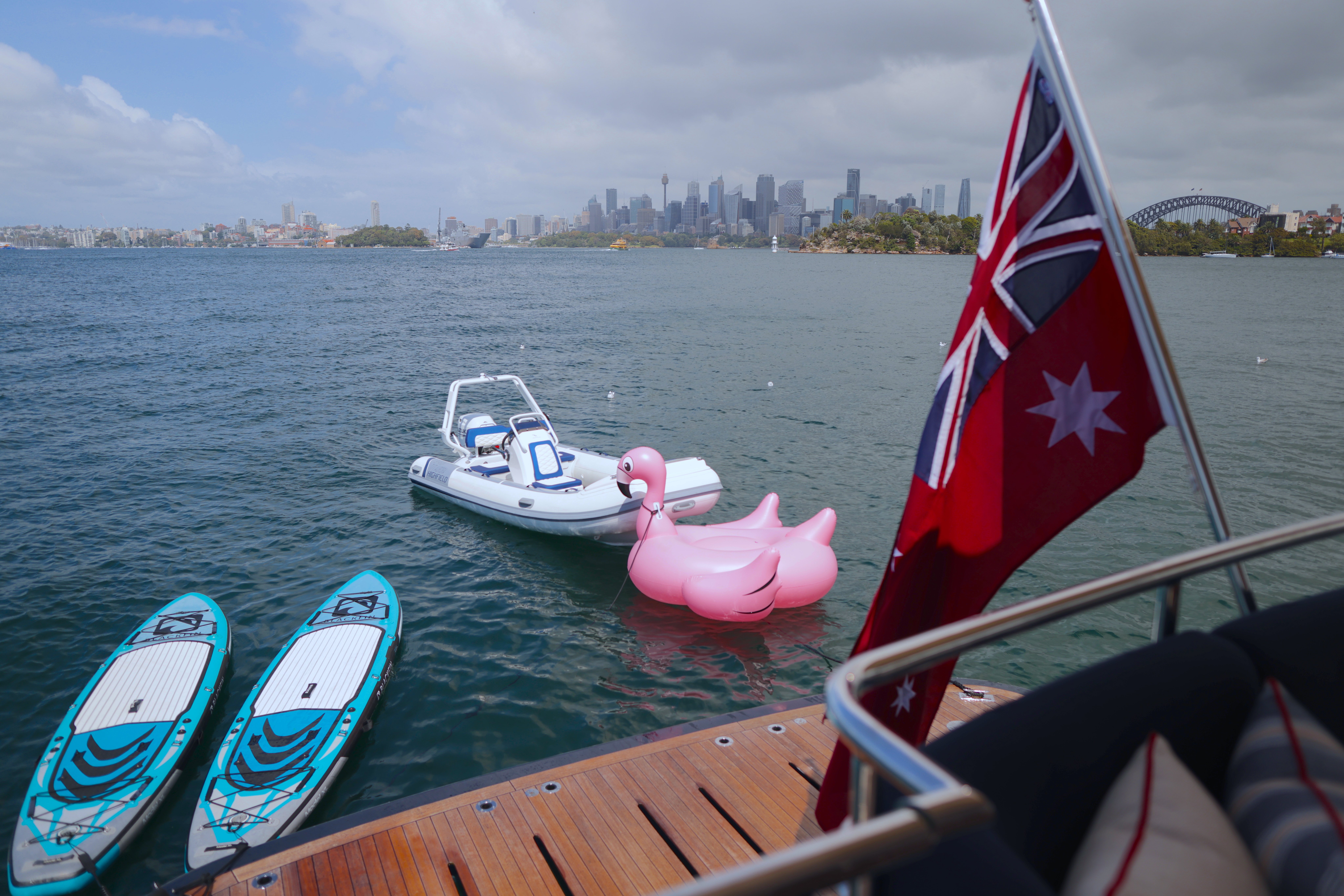 Aurora Luxury Superyacht Hire Sydney