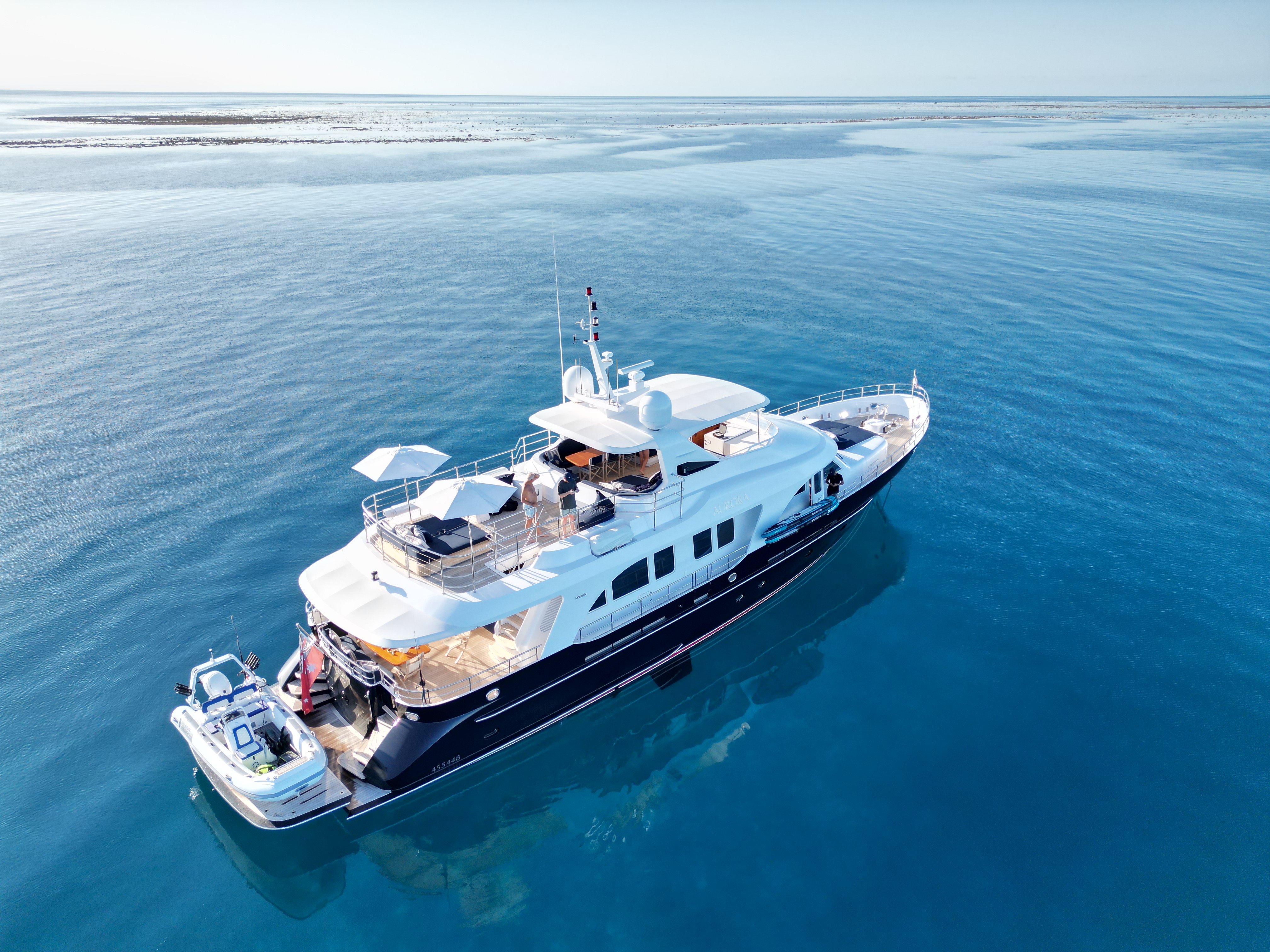 Aurora Luxury Superyacht Hire Sydney