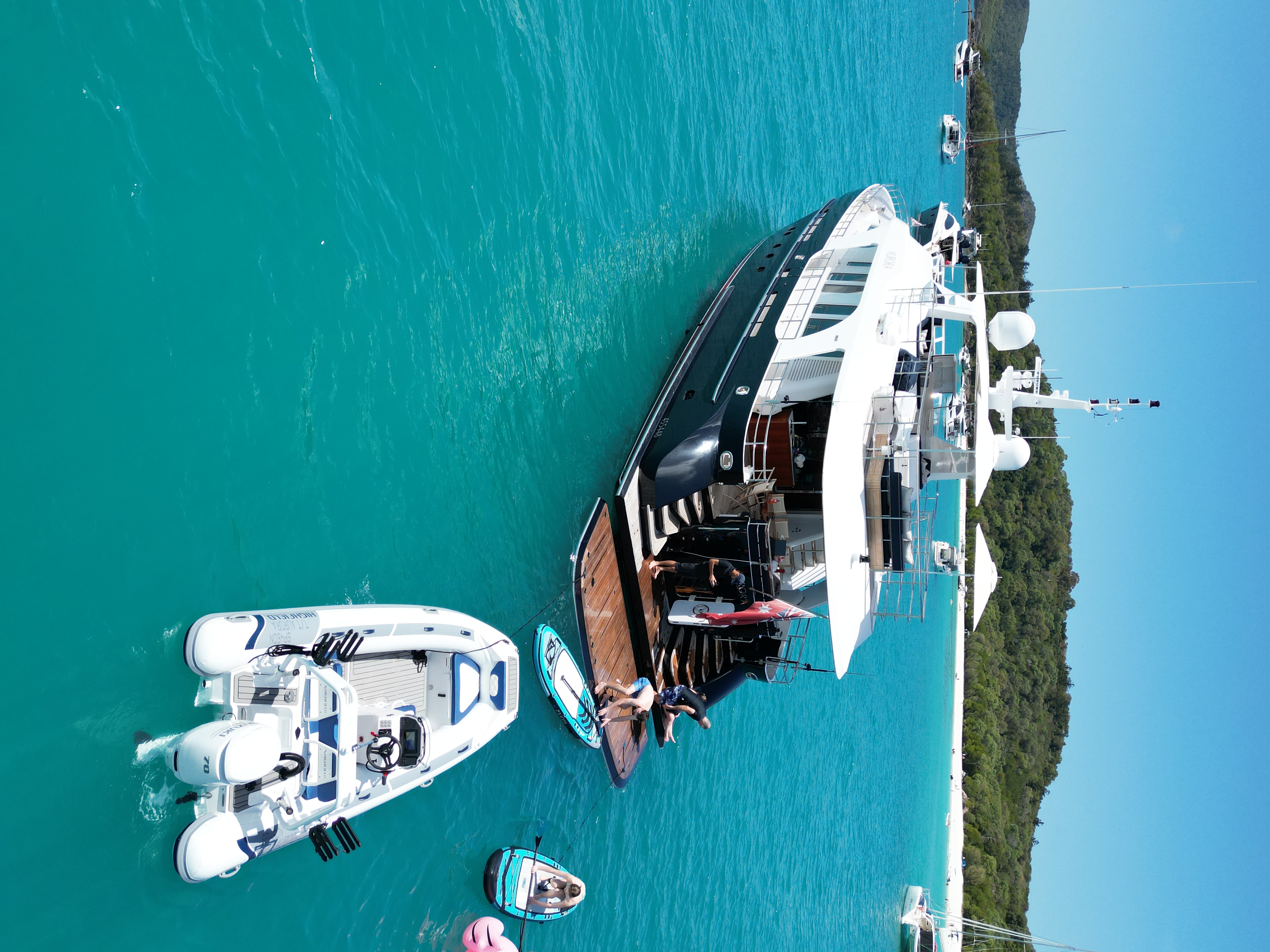 Aurora Luxury Superyacht Hire Sydney