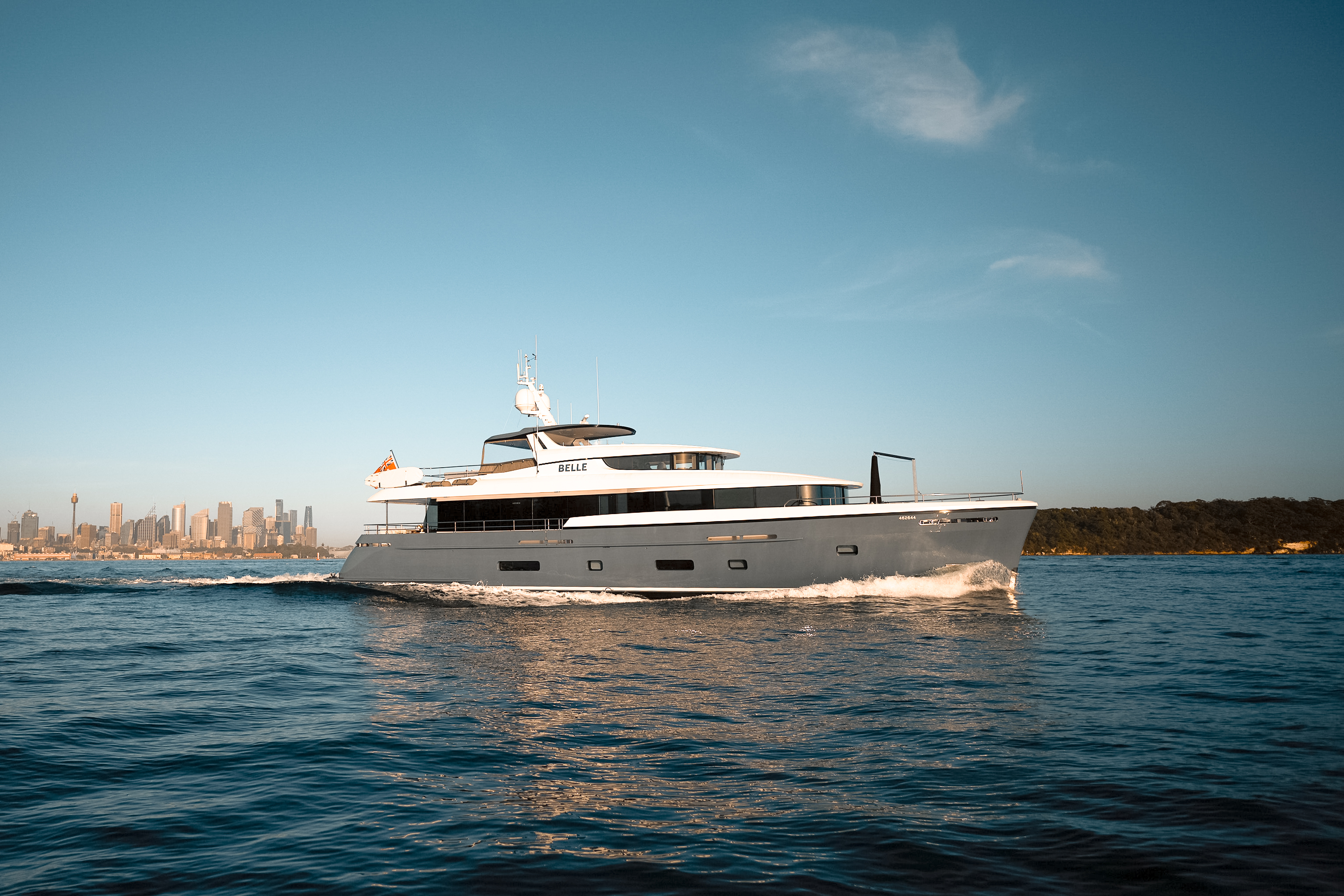 Belle Luxury Super Yacht Sydney