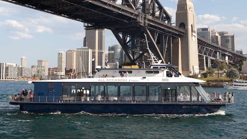 Bella Vista Luxury Function Boat Sydney
