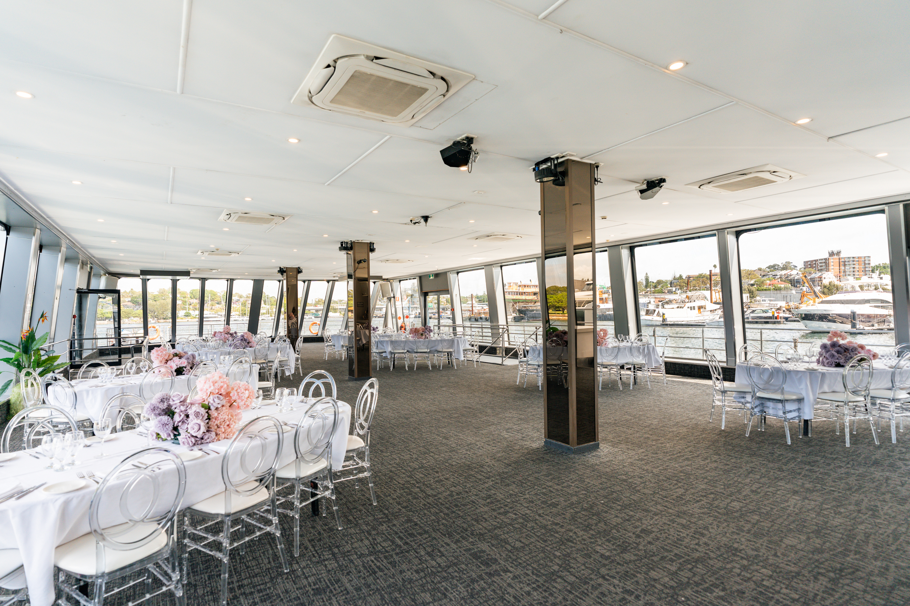 Bella Vista Luxury Function Boat Hire Sydney