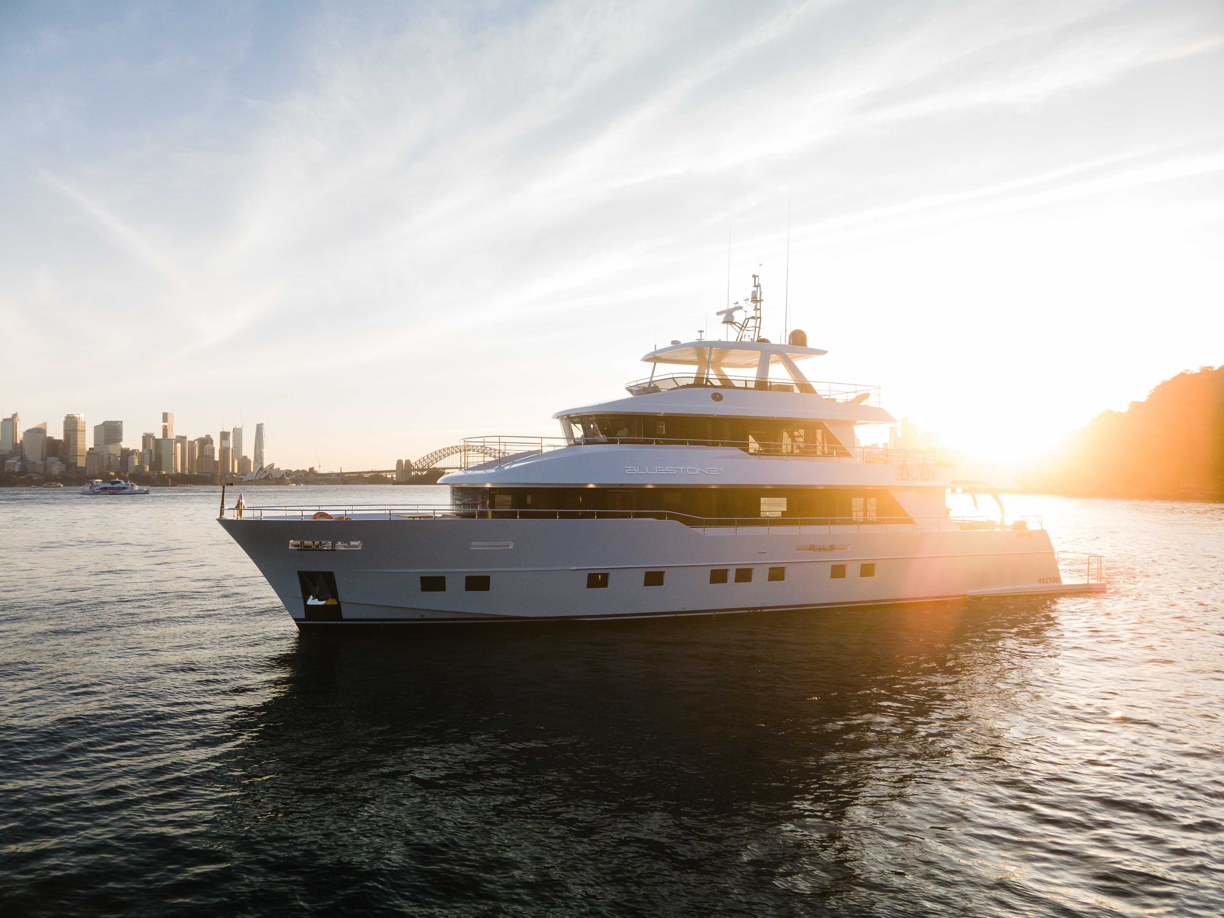 Bluestone superyacht Sydney