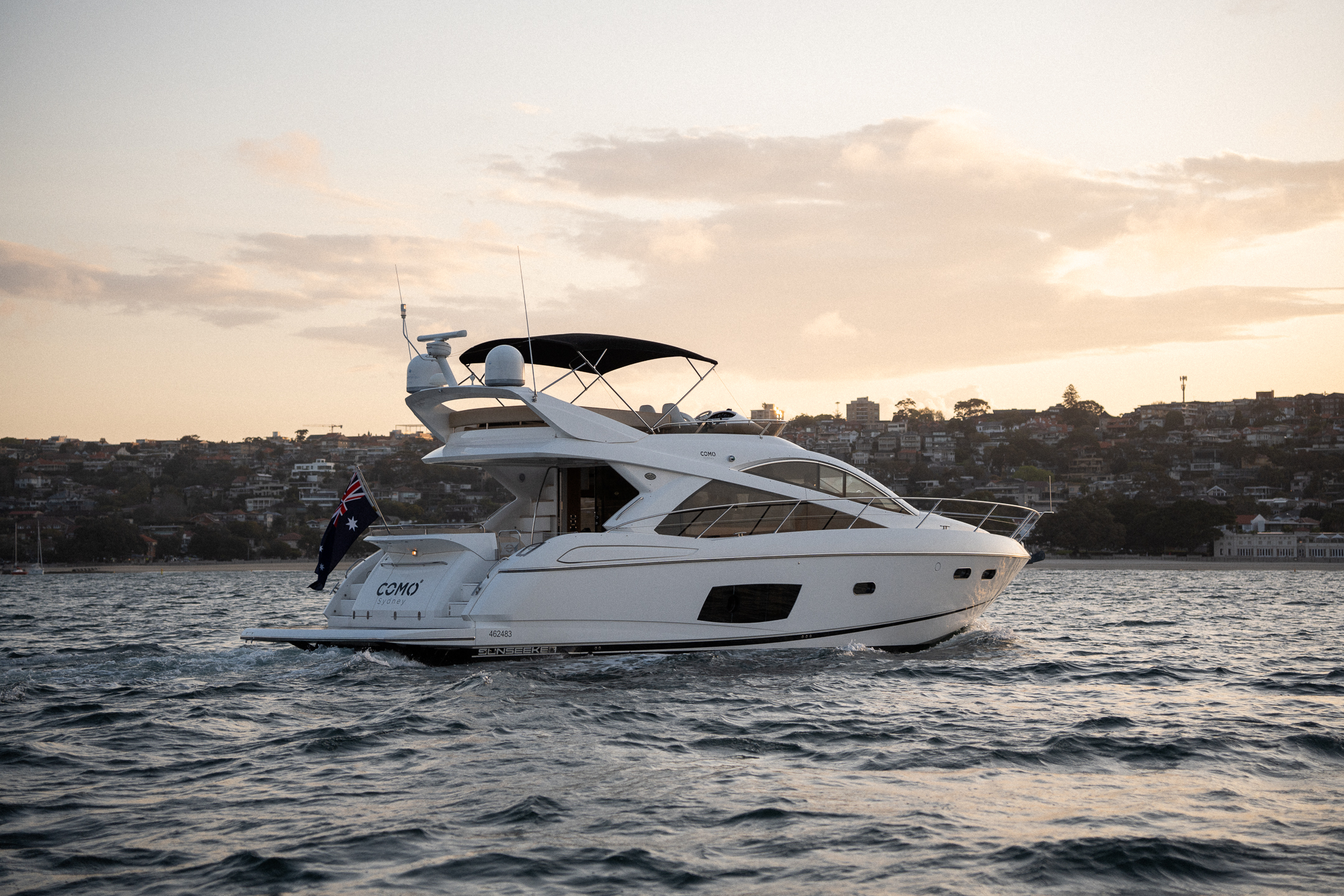 Como luxury boat Sydney