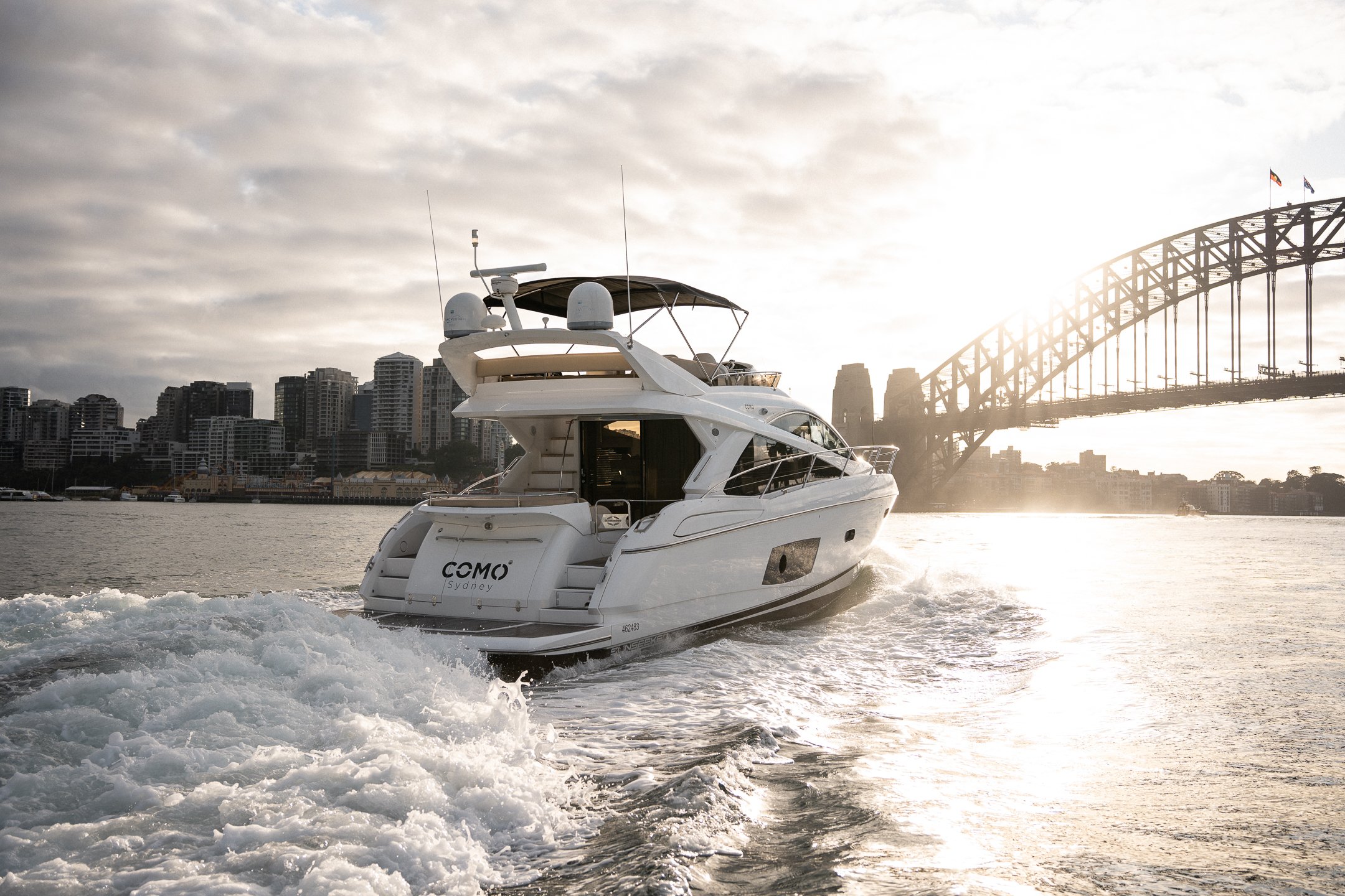 Como luxury boat Sydney