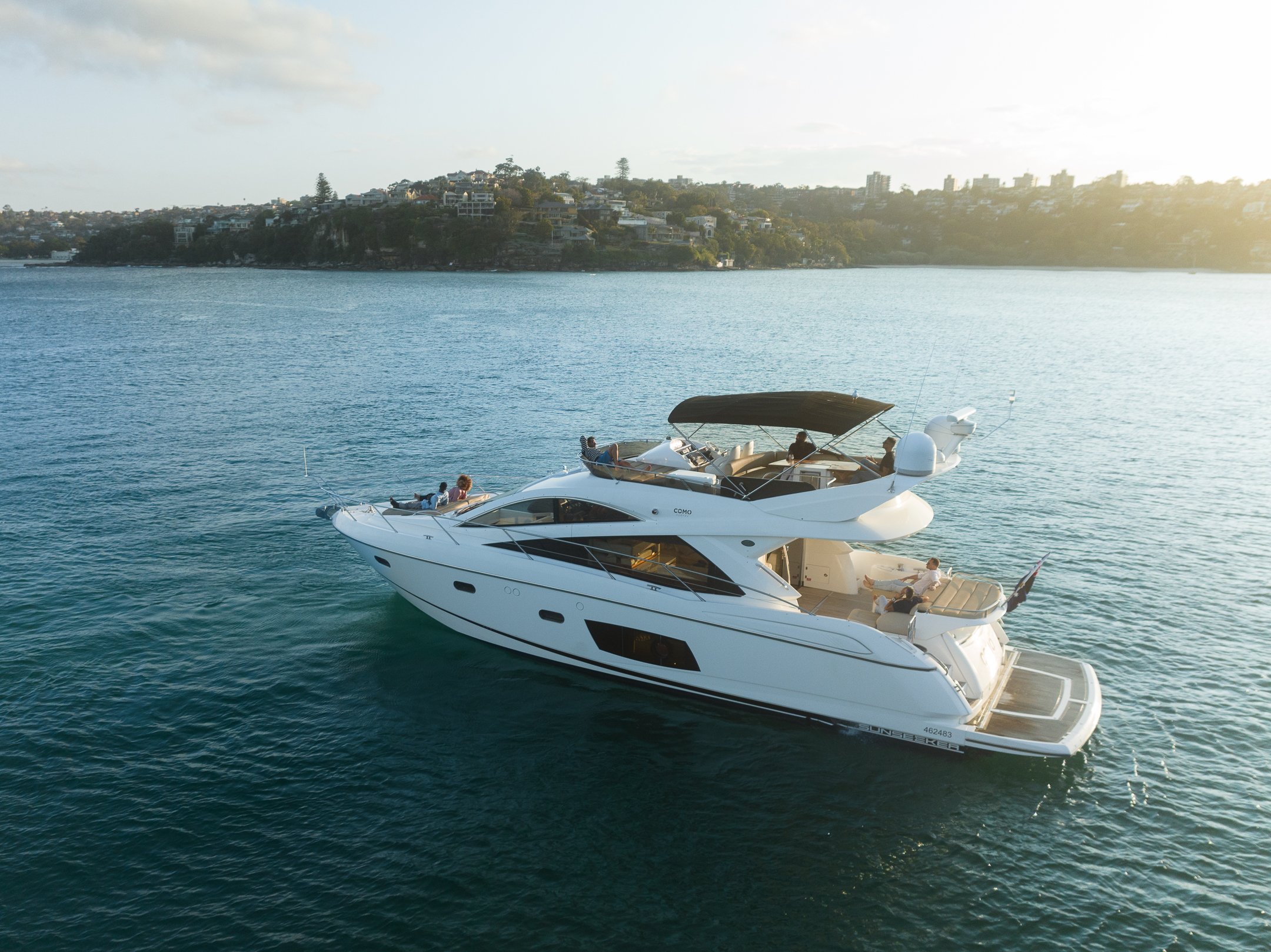 Como luxury boat Sydney