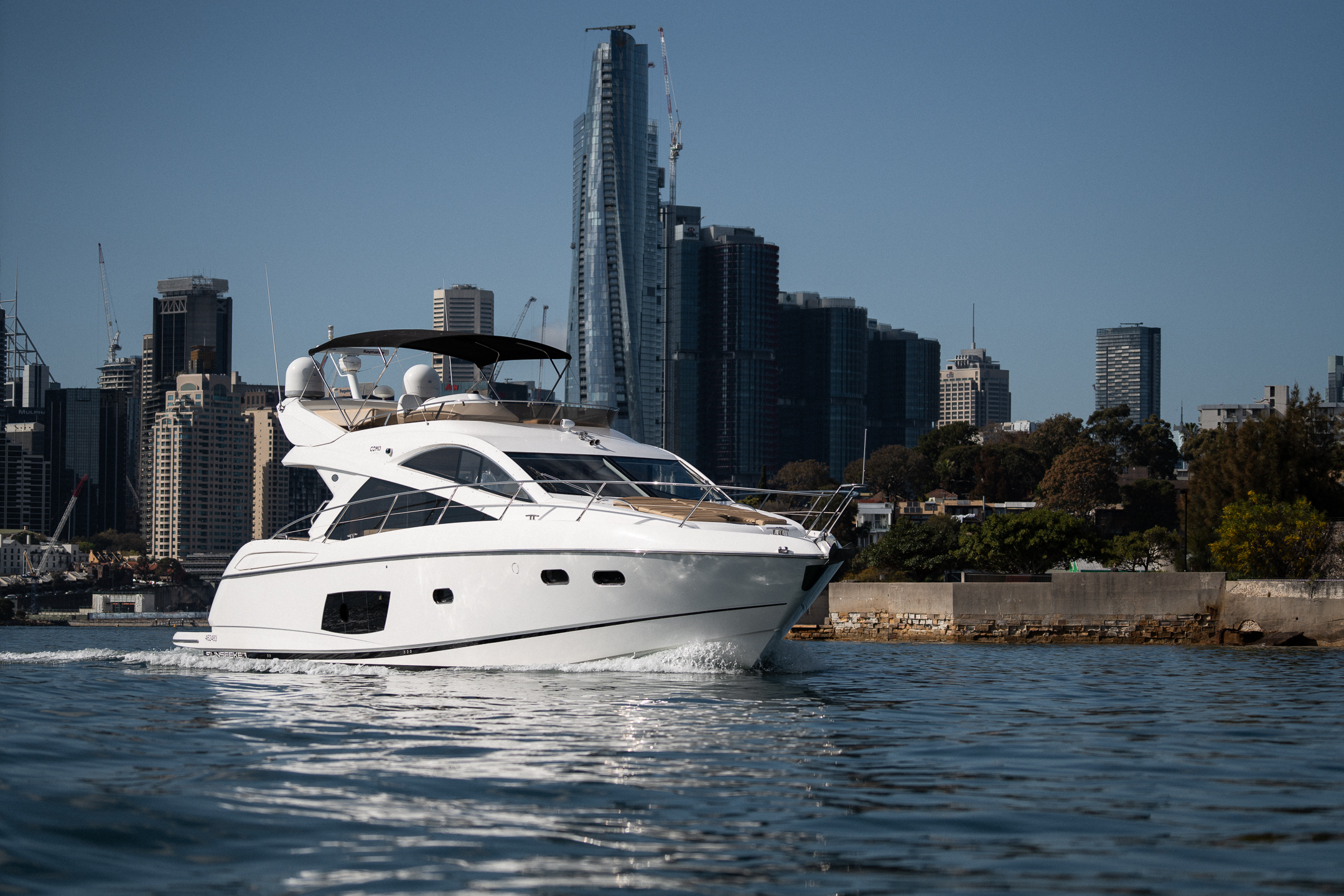 Como Luxury Yacht Hire Sydney