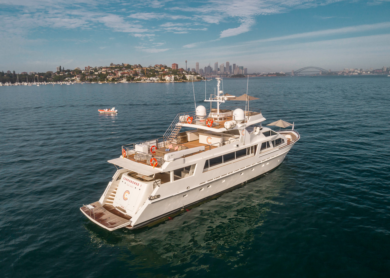 Corroboree Luxury Superyacht Sydney