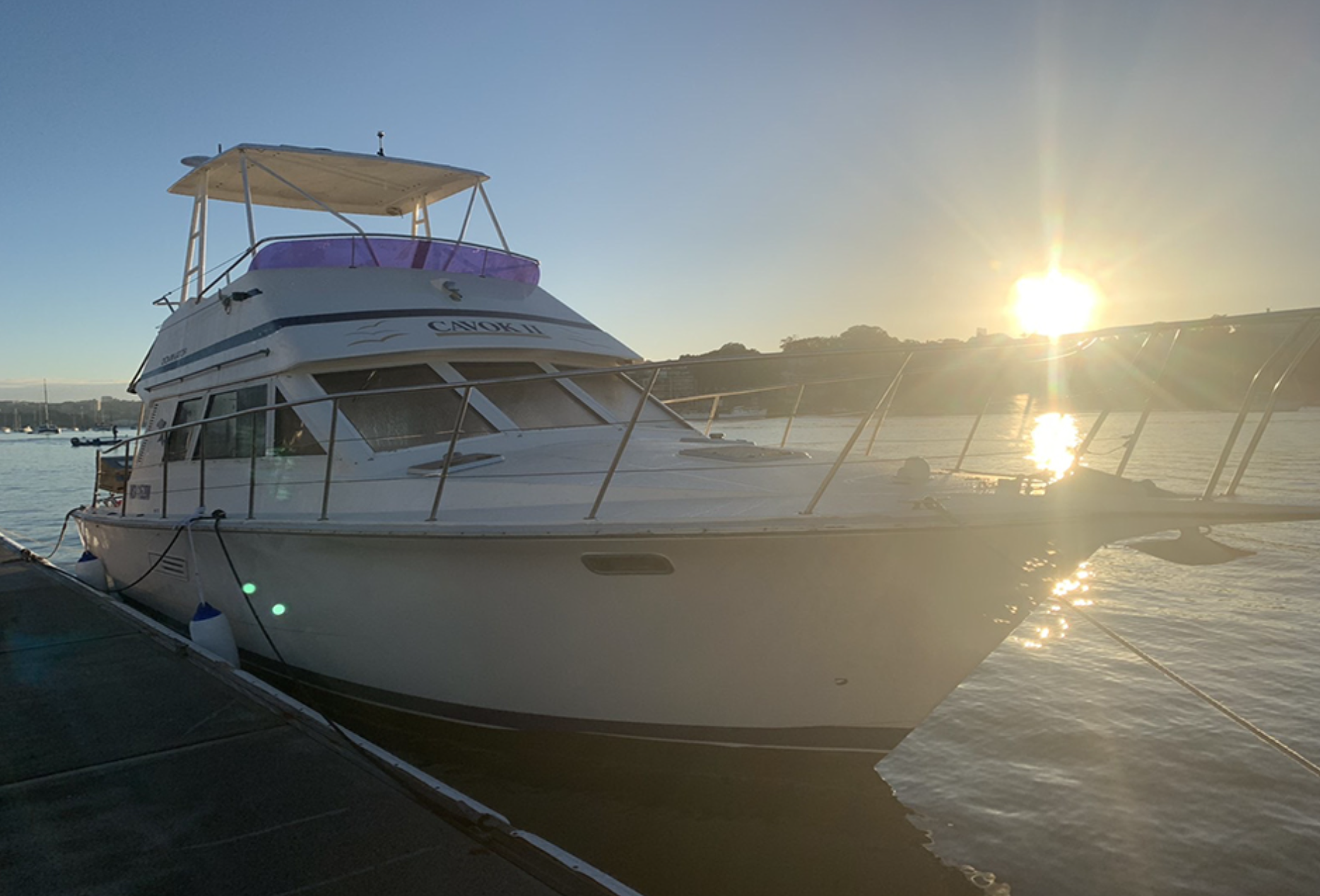 Cavok II Luxury Boat Sydney