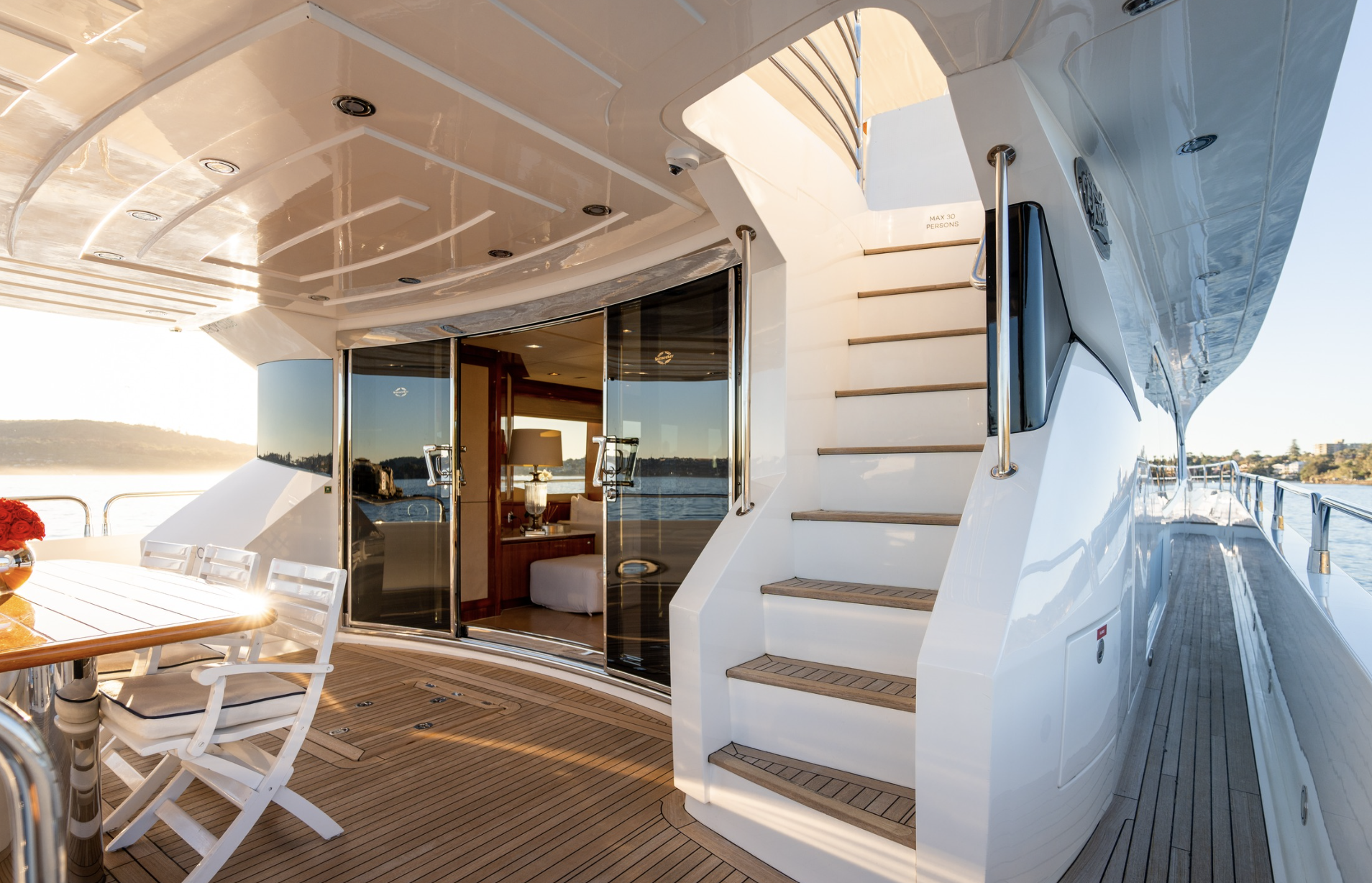 Chaos luxury superyacht Sydney