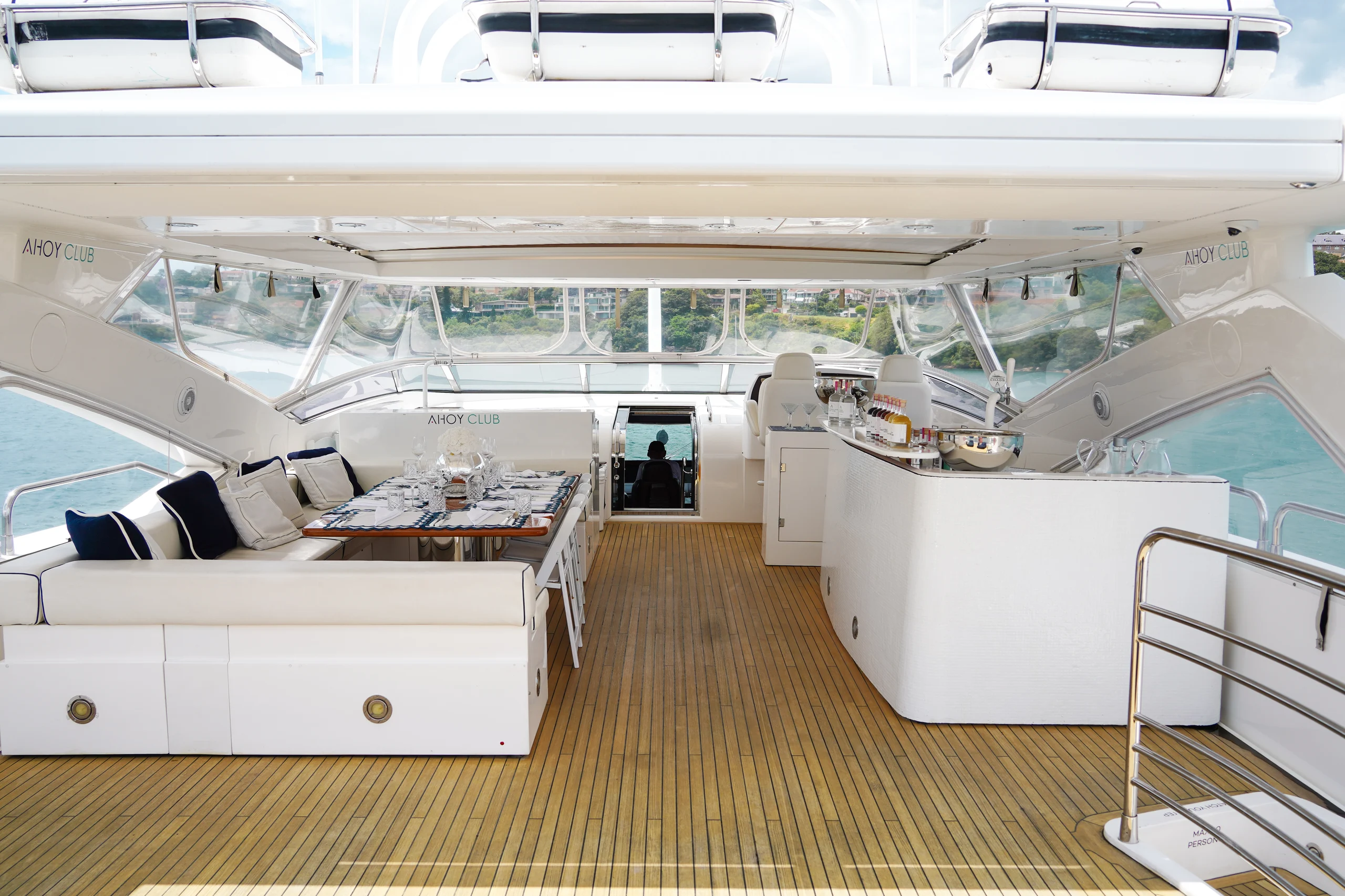 Chaos luxury boat Sydney