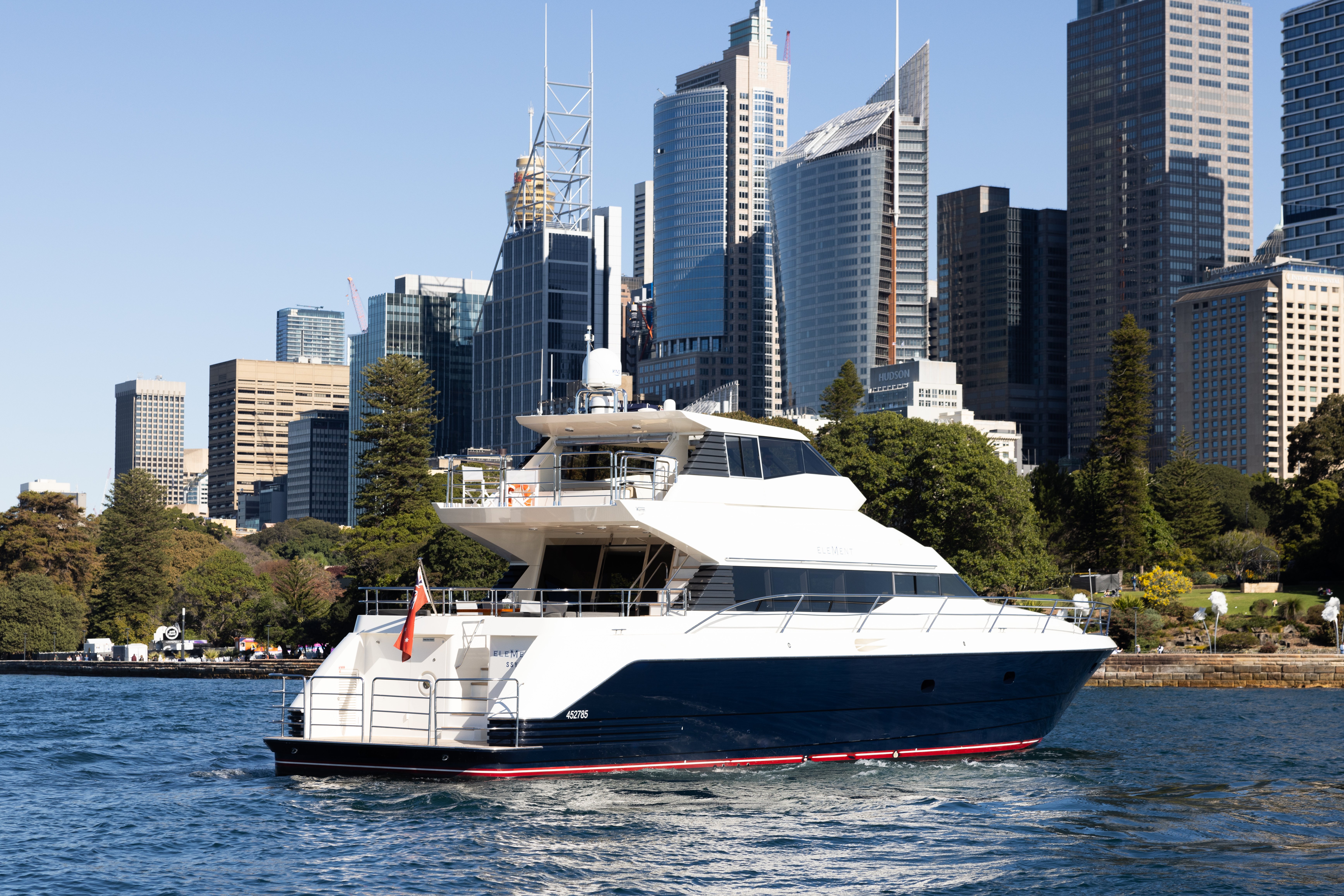 Element luxury boat Sydney