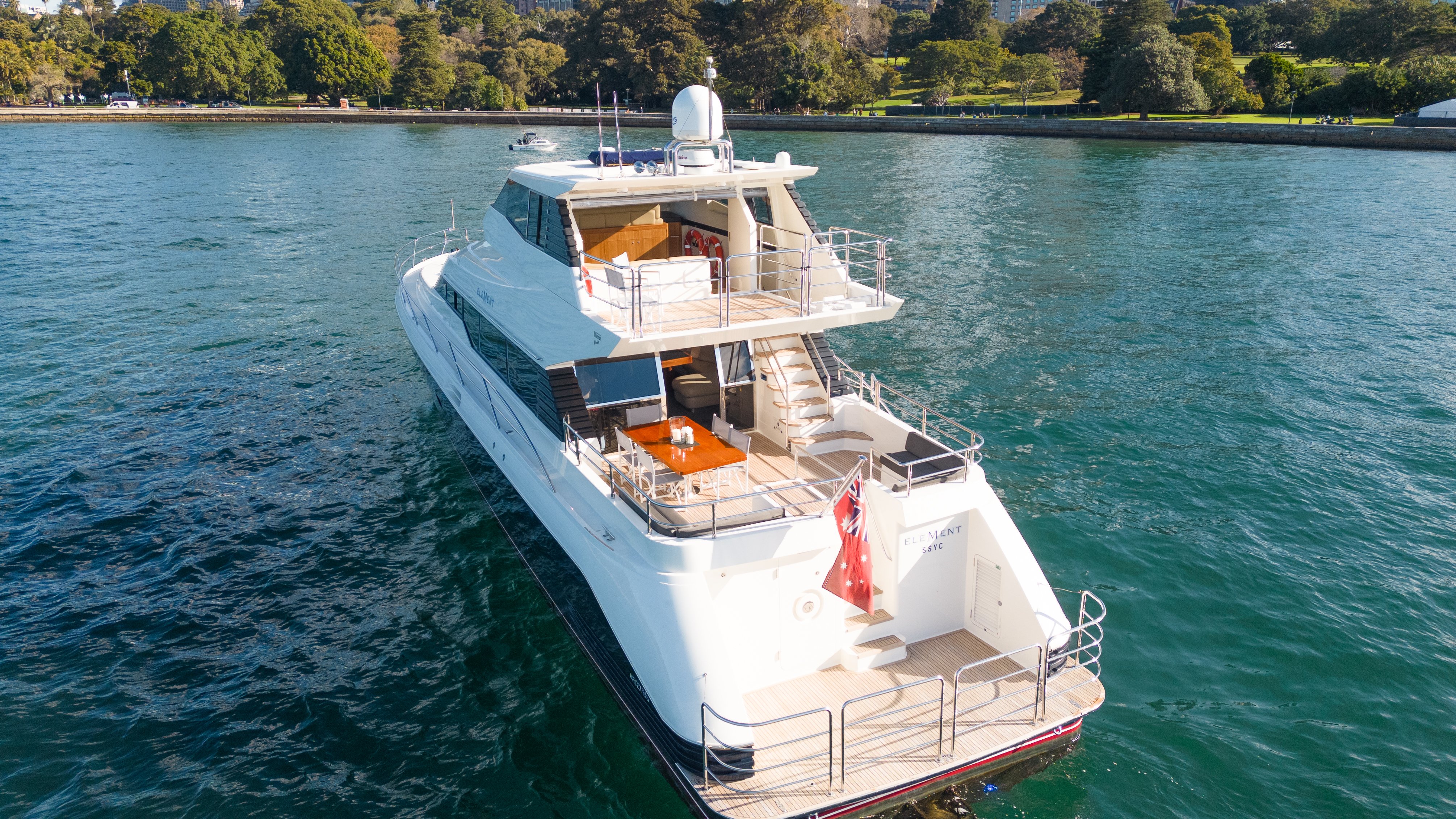 Element luxury boat Sydney