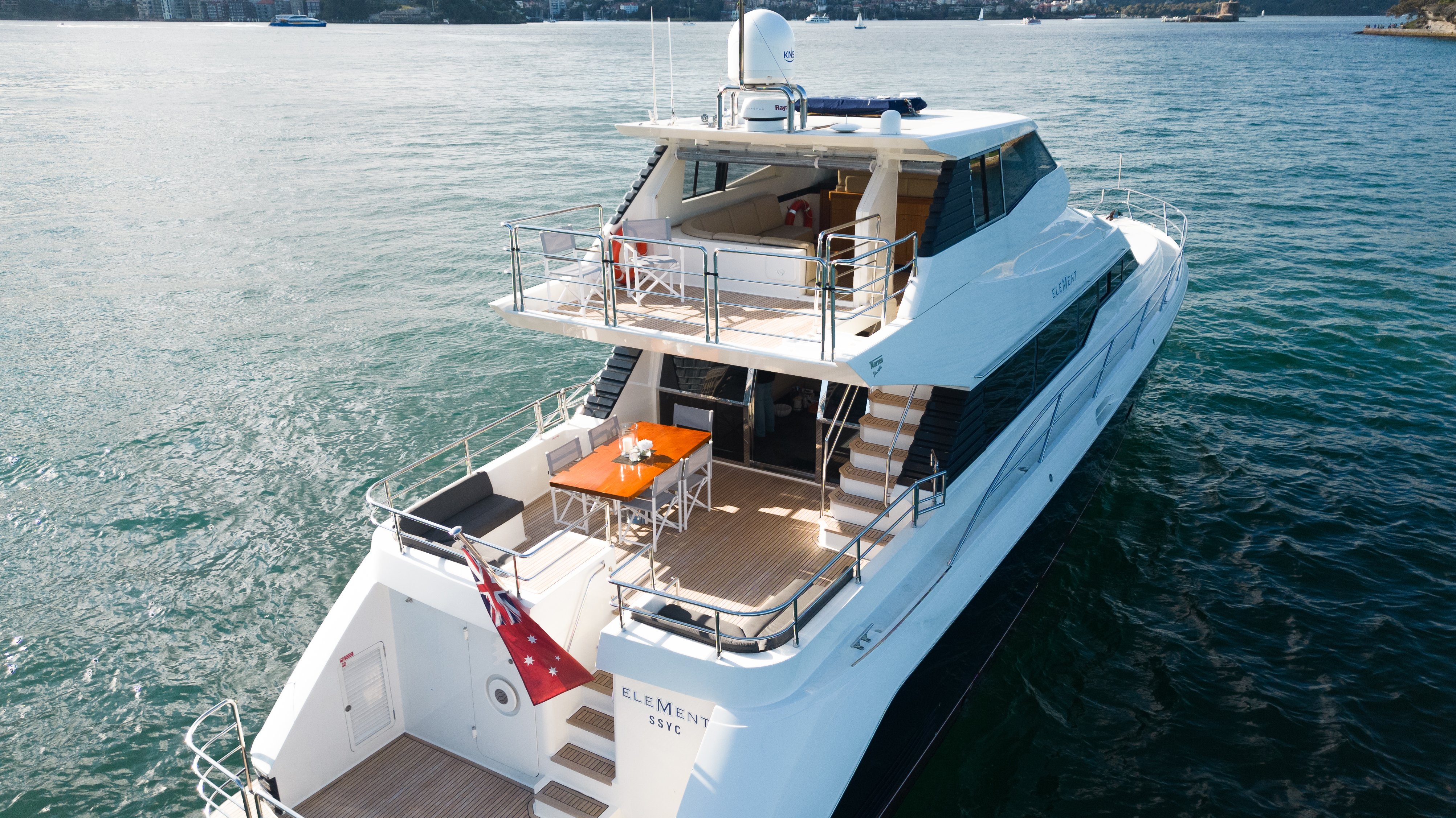 Element luxury boat Sydney
