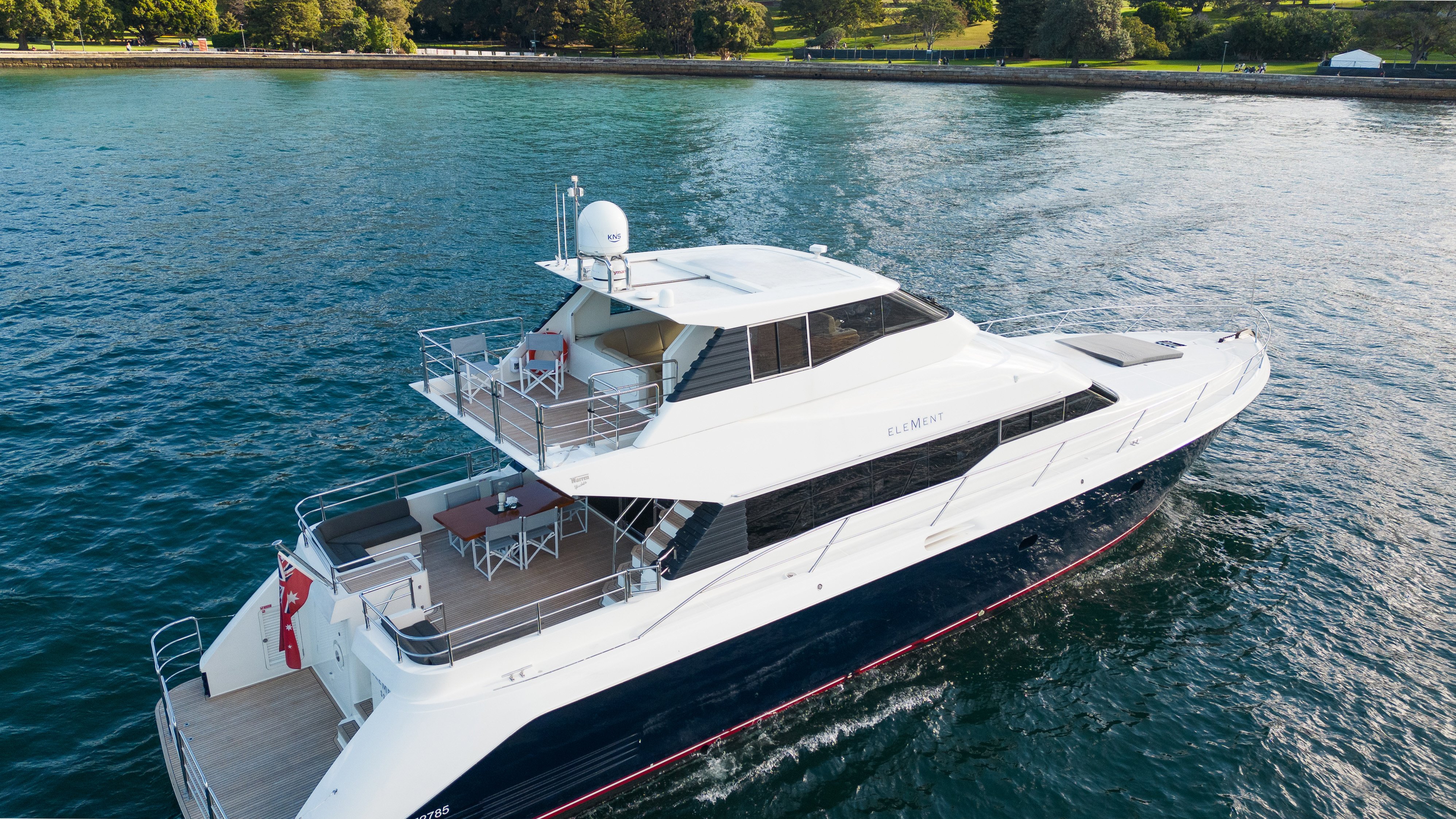 Element luxury boat Sydney