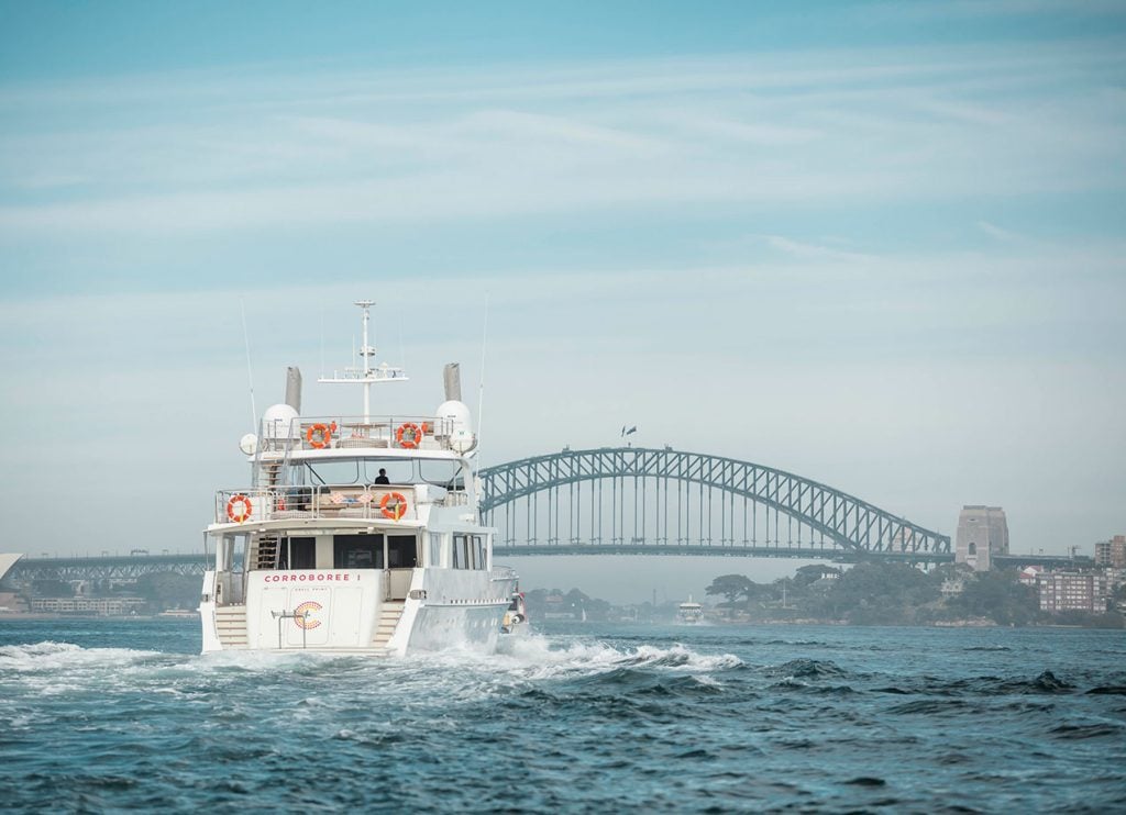 Corroboree Luxury Superyacht Sydney