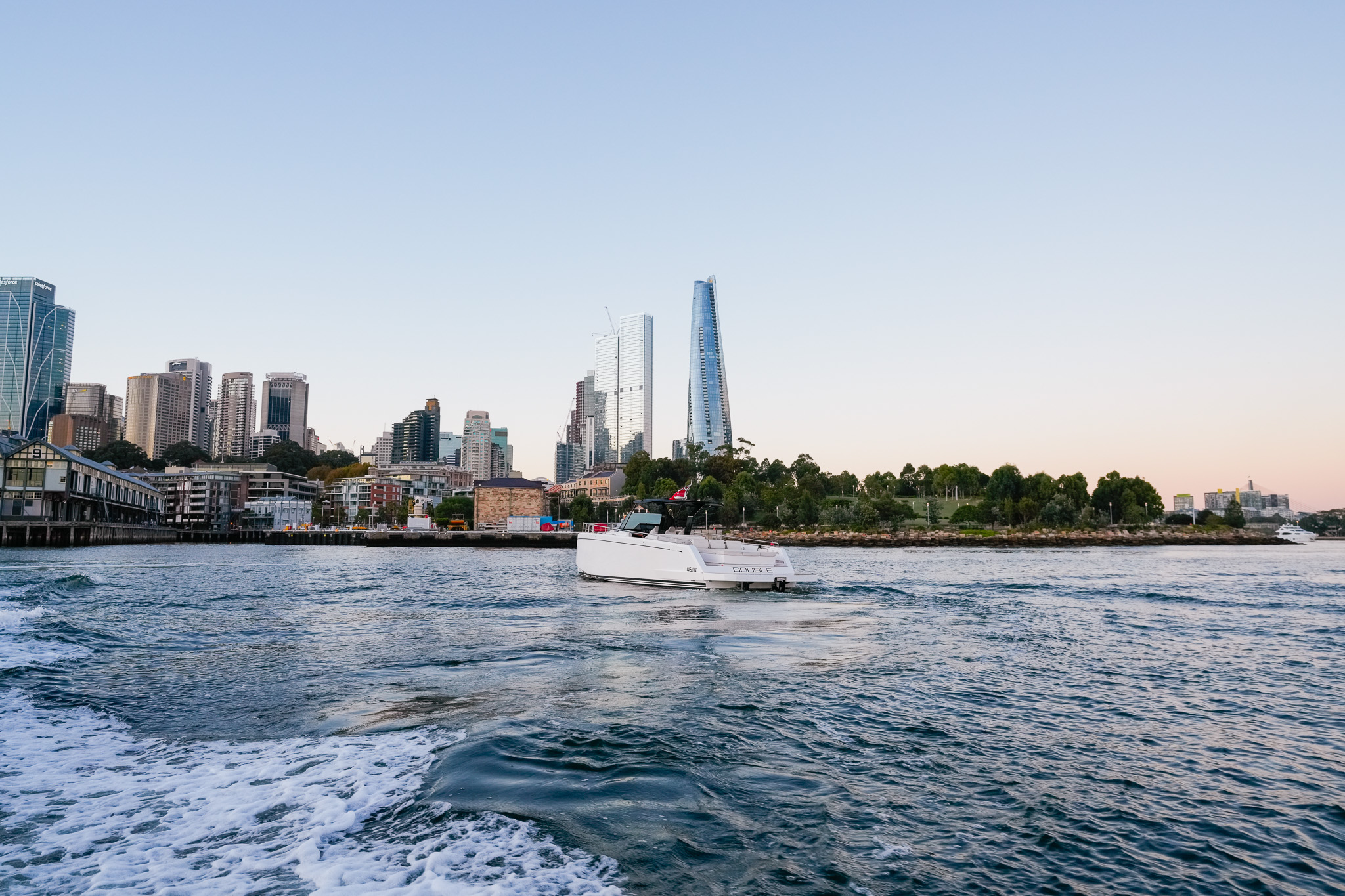 Double Luxury Yacht Sydney