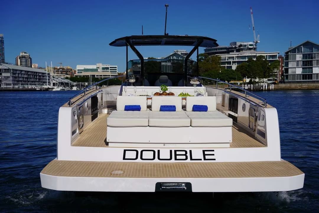 Double Luxury Yacht Sydney