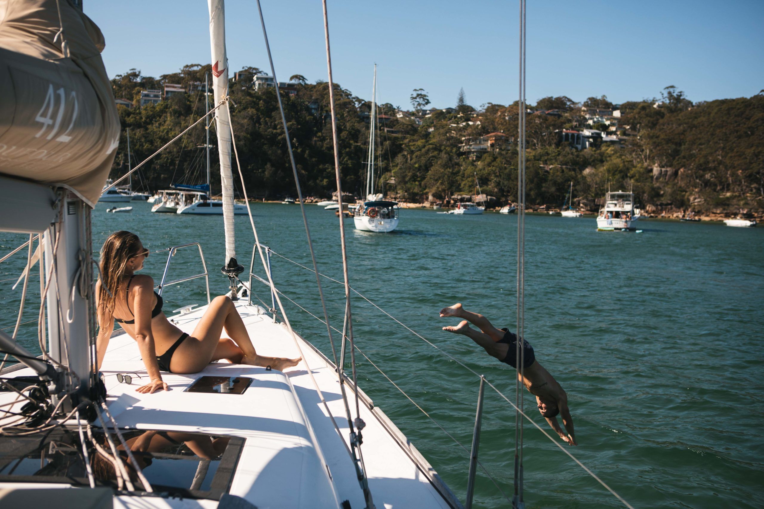 Dufour 412 sailing boat Sydney