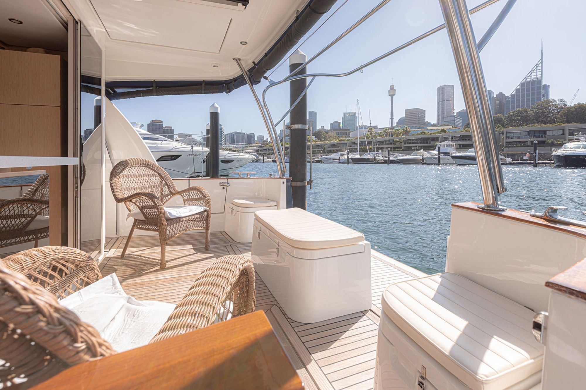 EV ARCADIA Luxury Yacht Hire Sydney