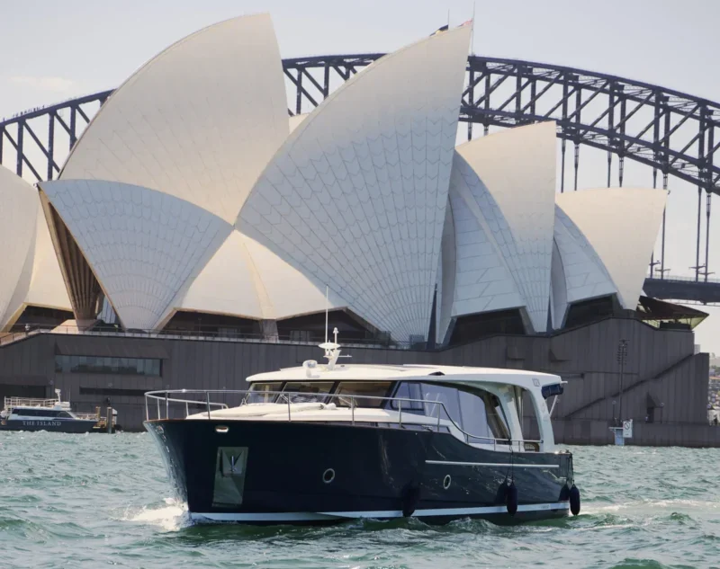 EV Arcadia Luxury Yacht Sydney