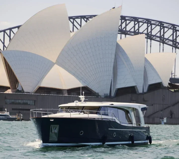 EV Arcadia Luxury Yacht Sydney