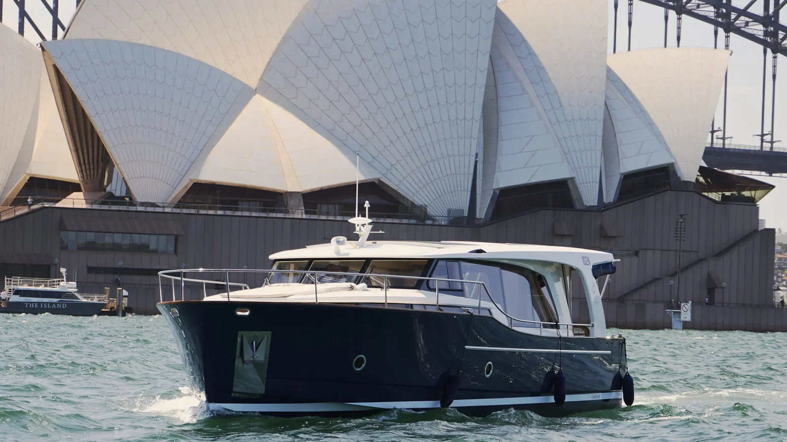 EV Arcadia Luxury Yacht Sydney