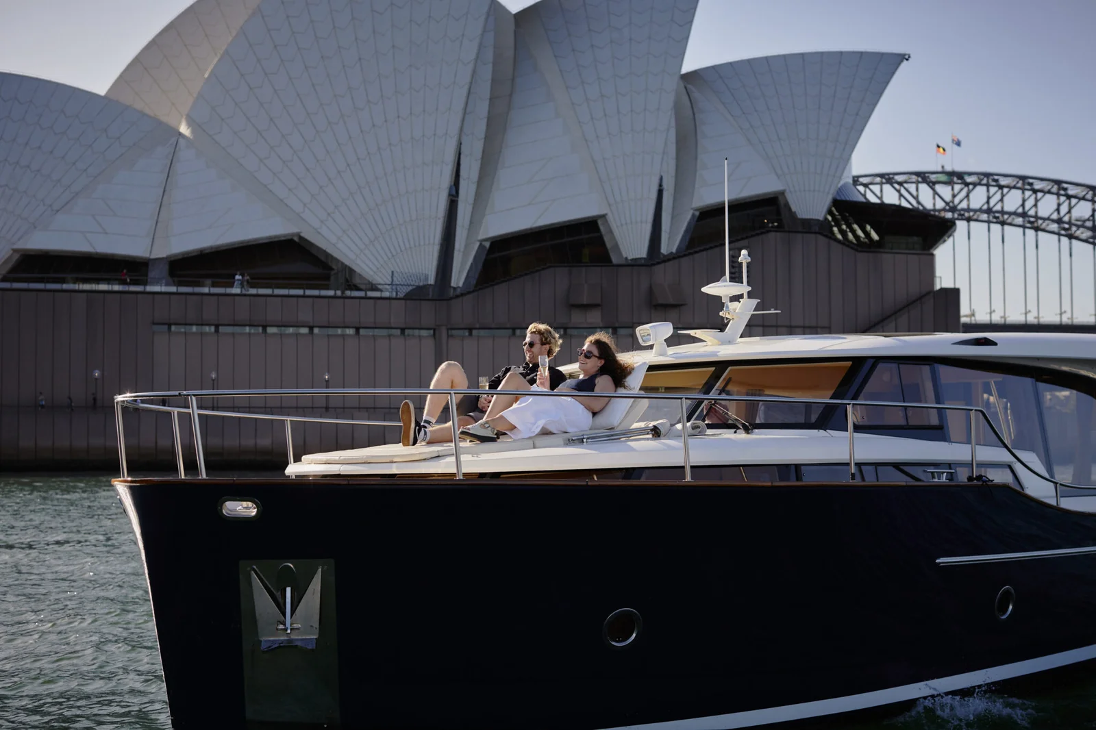 EV Arcadia Luxury Yacht Sydney