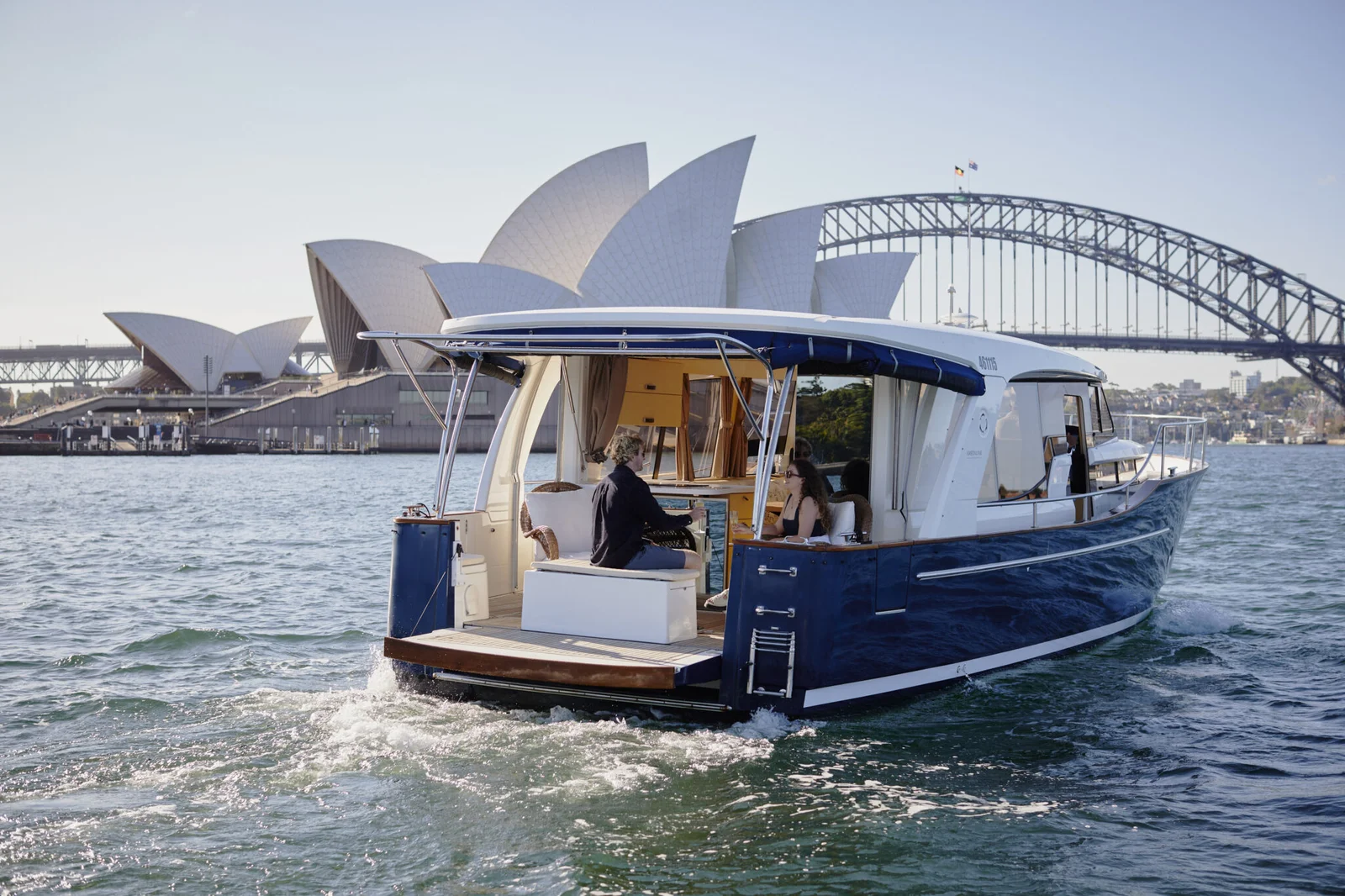 EV Arcadia Luxury Yacht Sydney