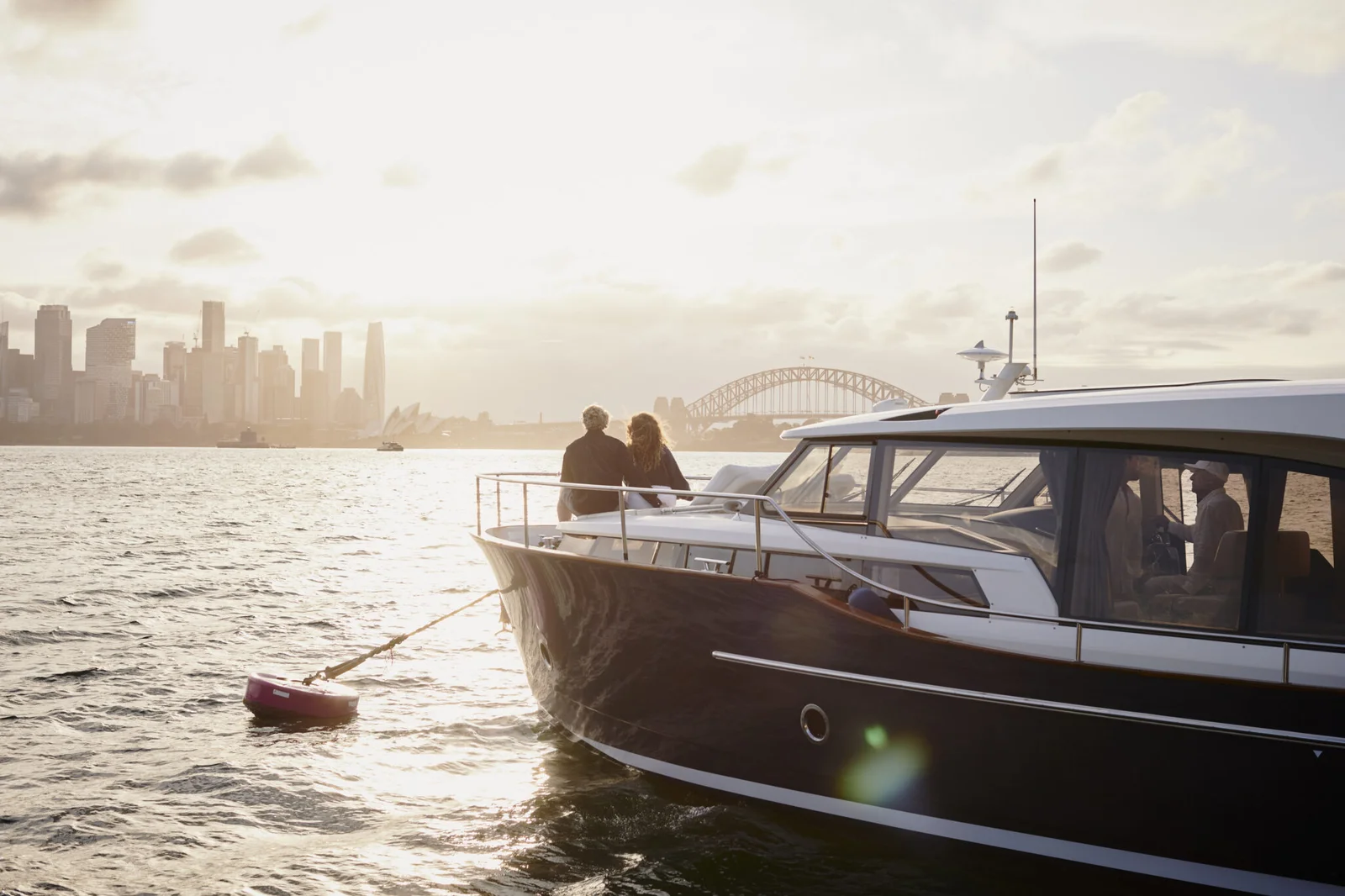 EV Arcadia Luxury Yacht Sydney