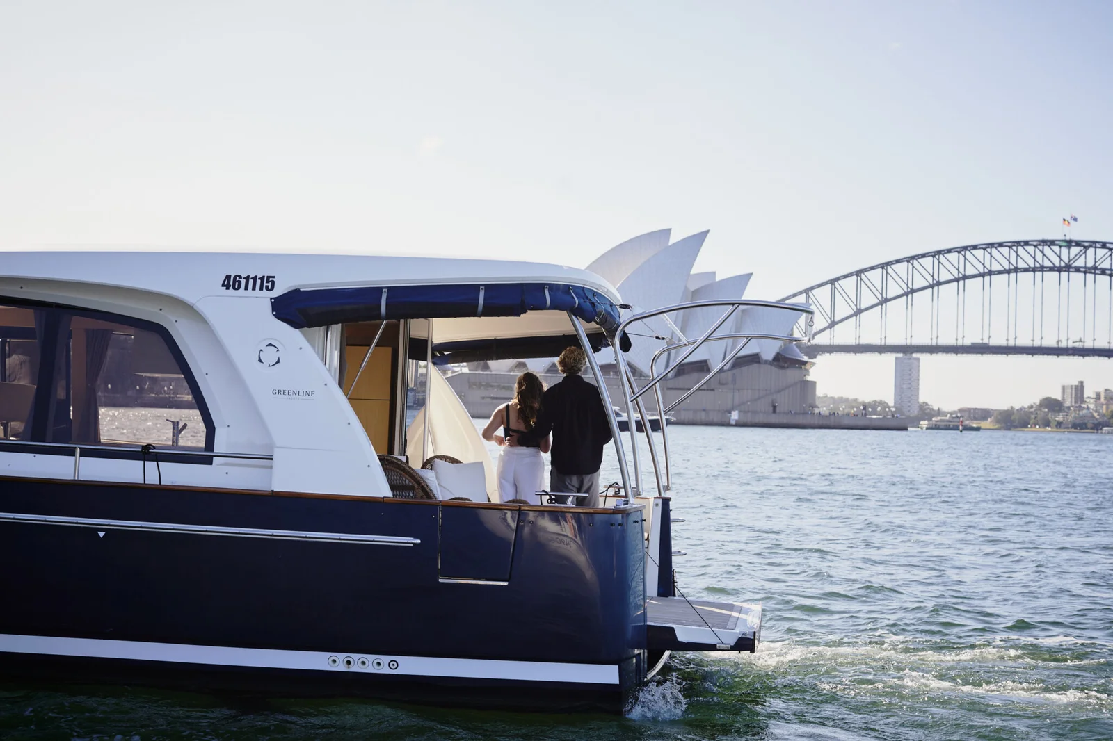 EV Arcadia Luxury Yacht Sydney