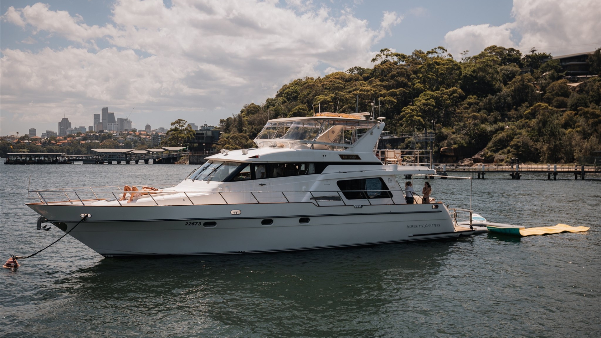 Enigma Luxury Boat Sydney
