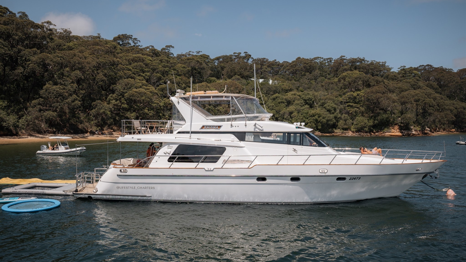 Enigma Luxury Boat Sydney