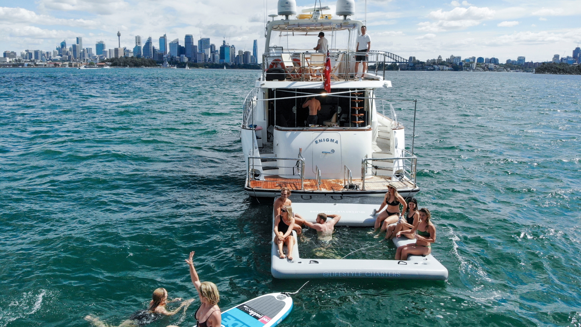 Enigma Luxury Yacht Sydney