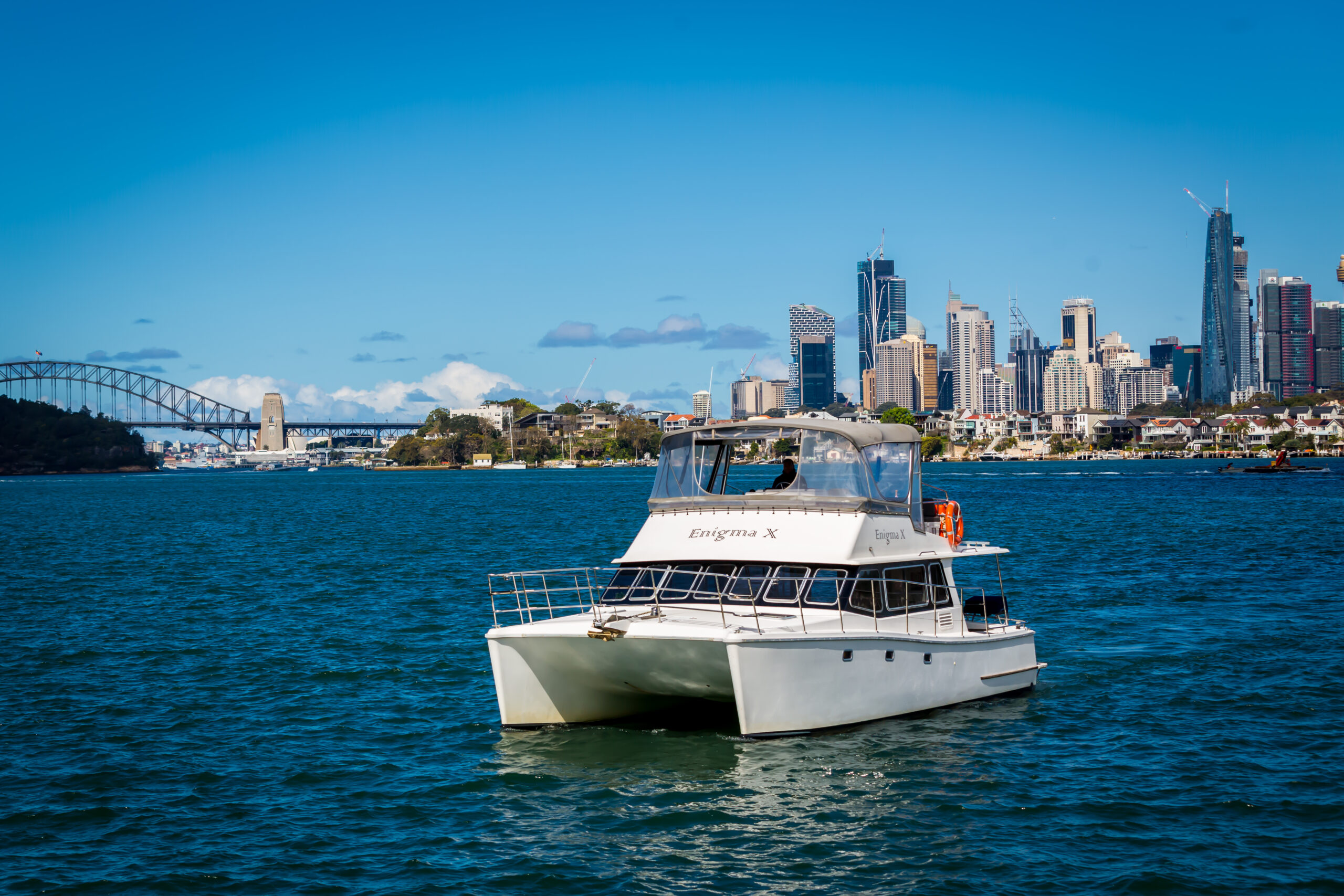 Enigma X Boat Hire Sydney