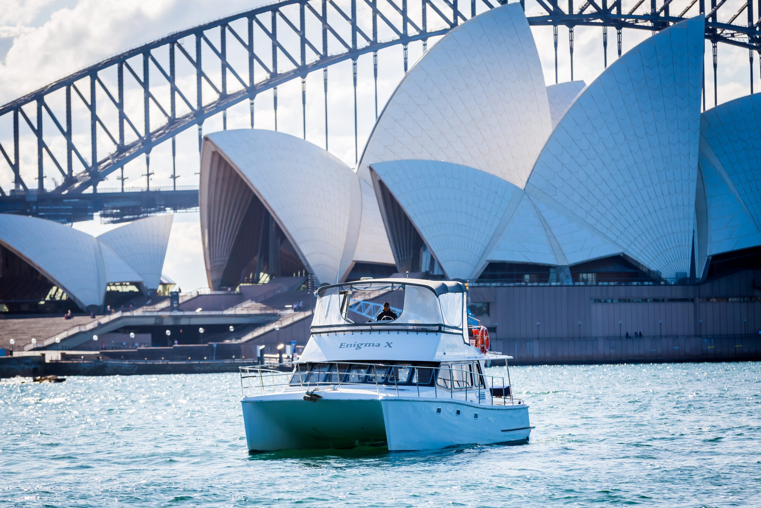 Enigma X Boat Hire Sydney