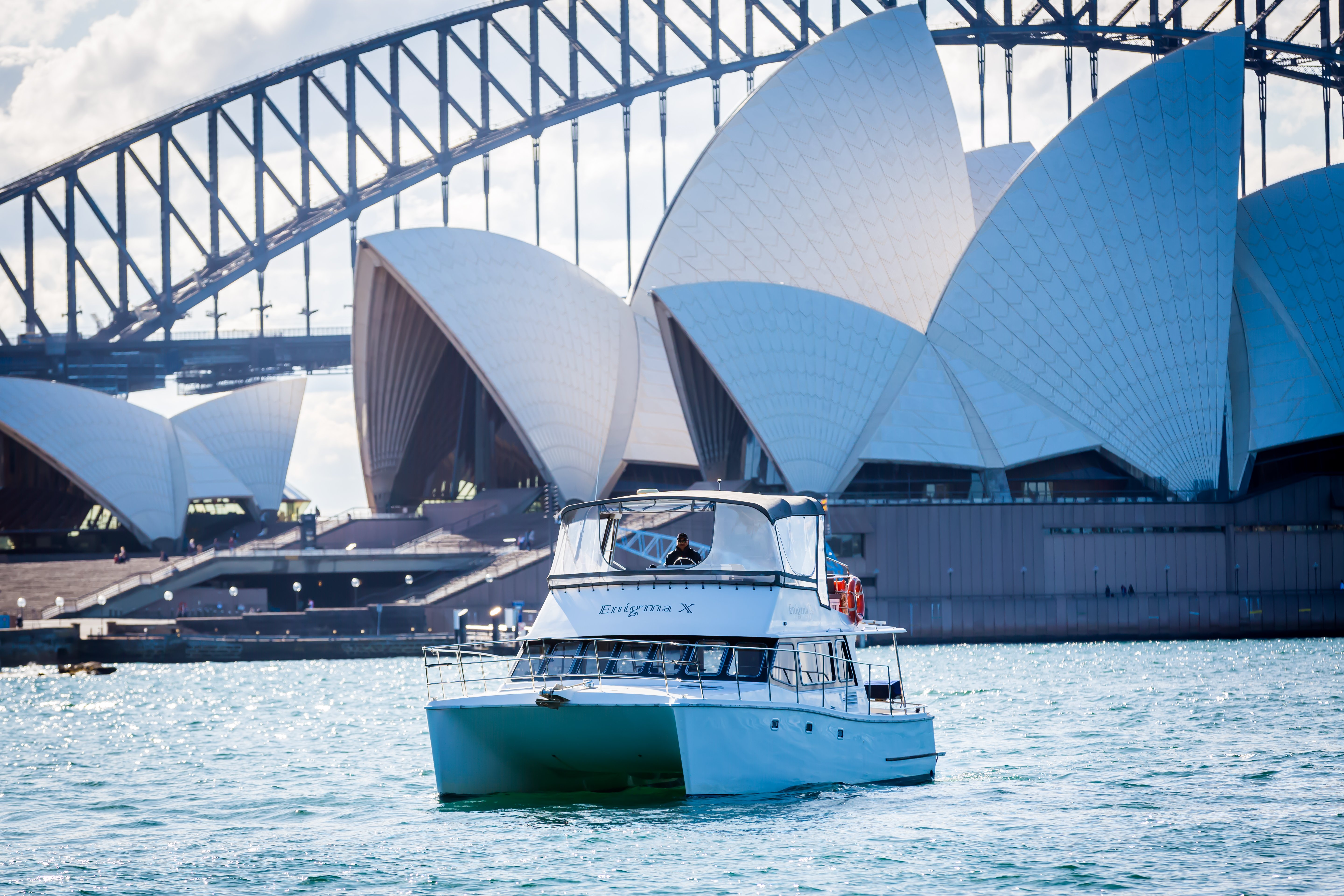 Enigma X Boat Hire Sydney