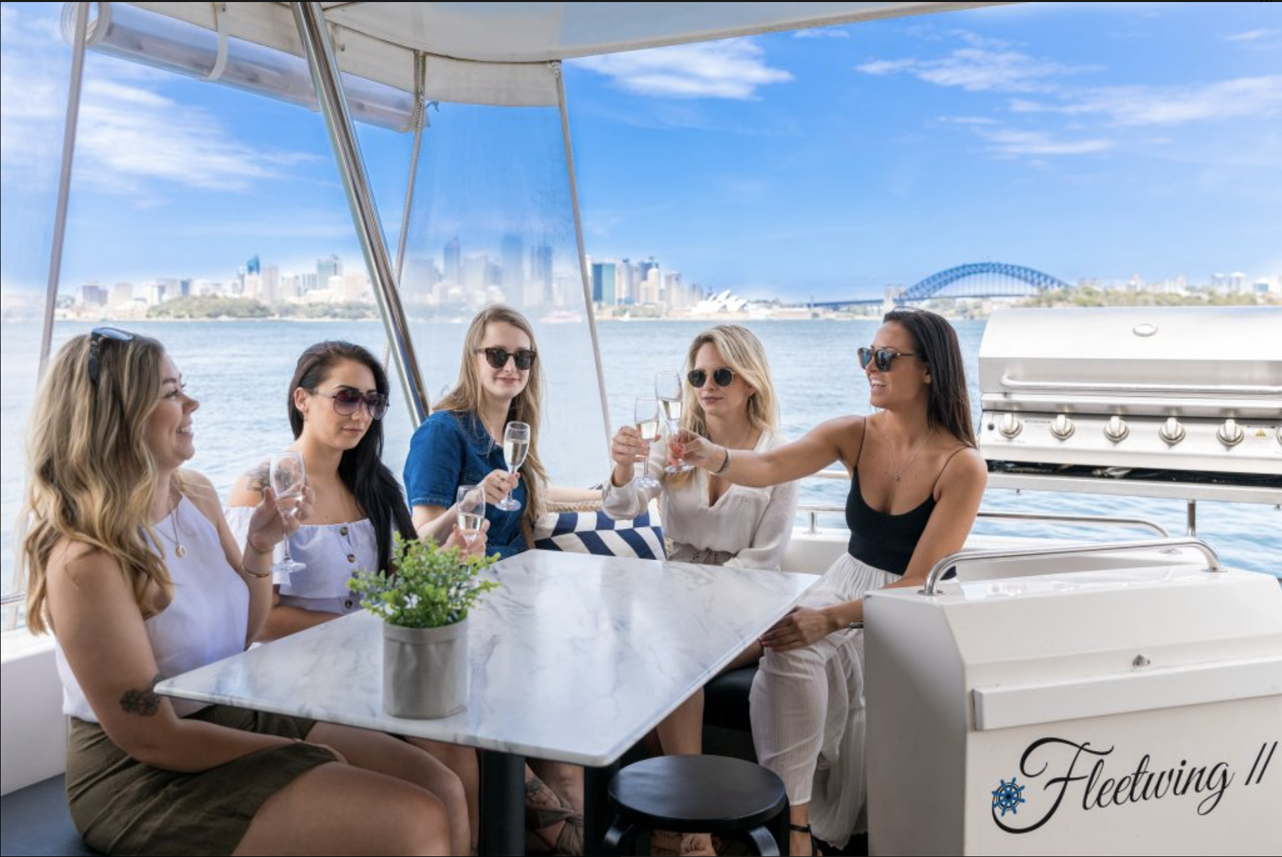Fleetwing II Luxury Boat Sydney