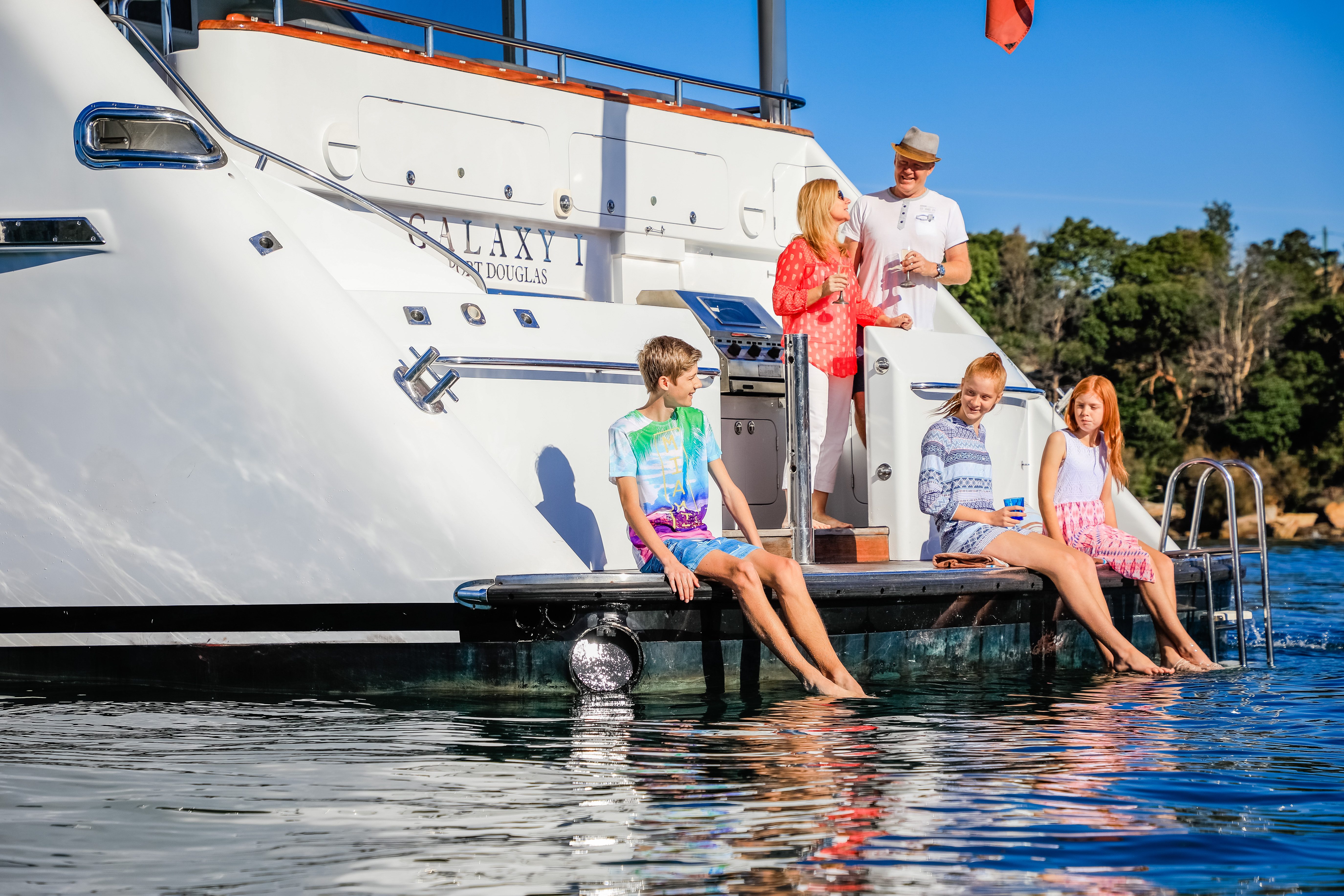 Galaxy I Luxury Yacht Sydney