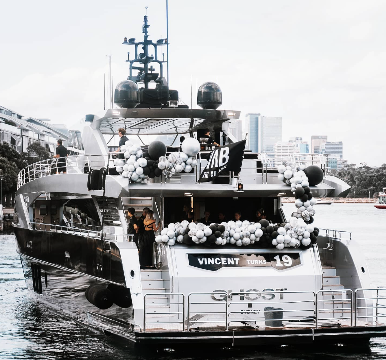 Ghost 2 Luxury Superyacht Sydney