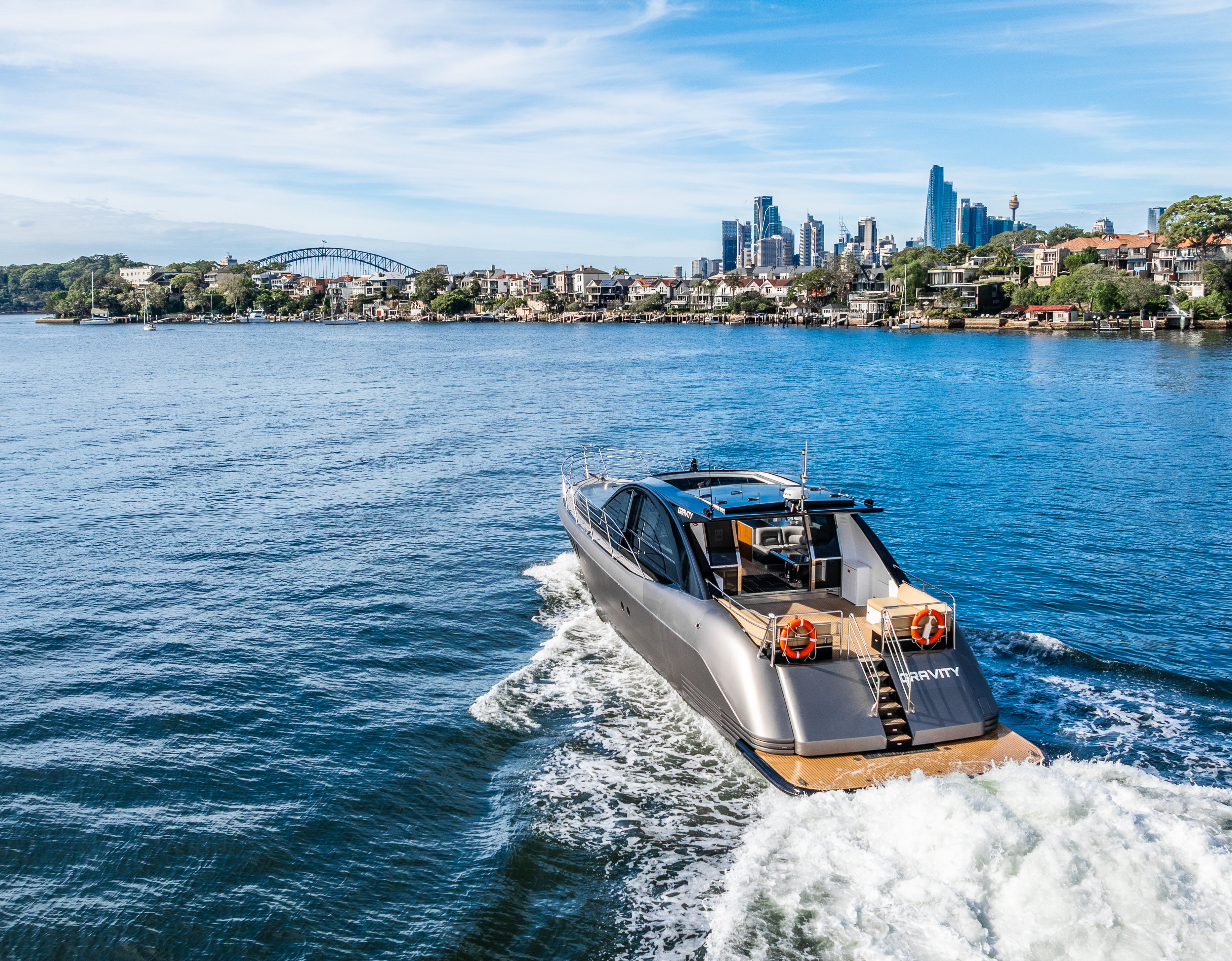 Gravity Luxury Yacht Hire Sydney