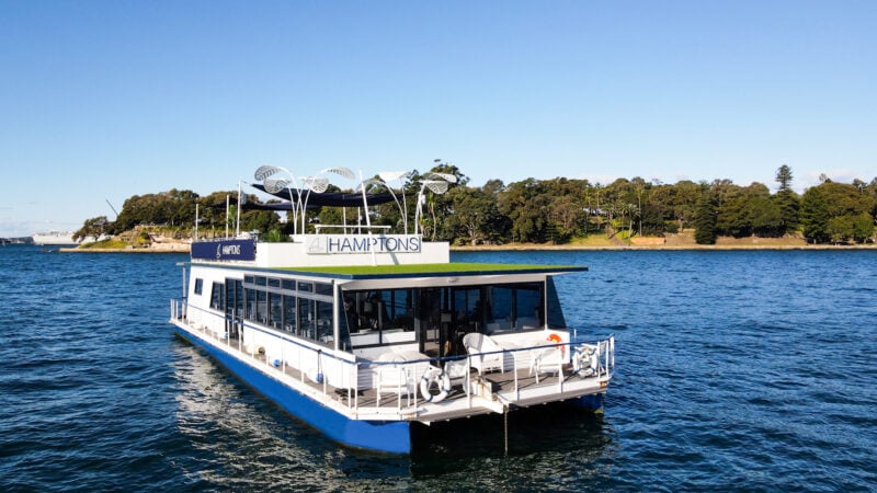 Hamptons Sydney Luxury Function boat Sydney