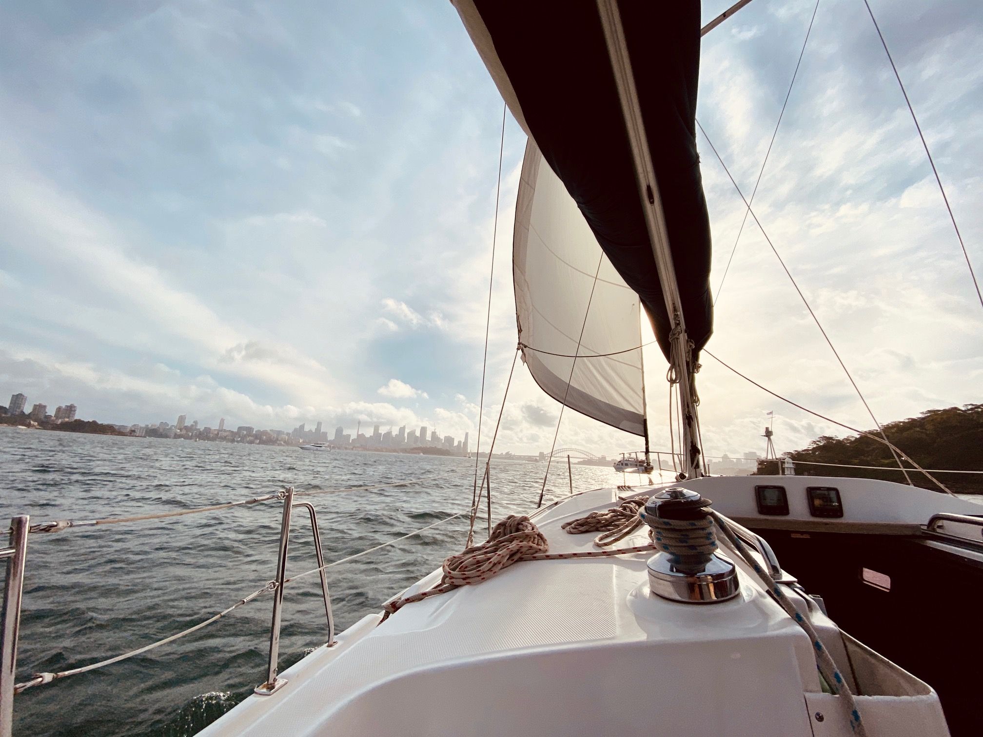 Hunter 36 sailing boat Sydney