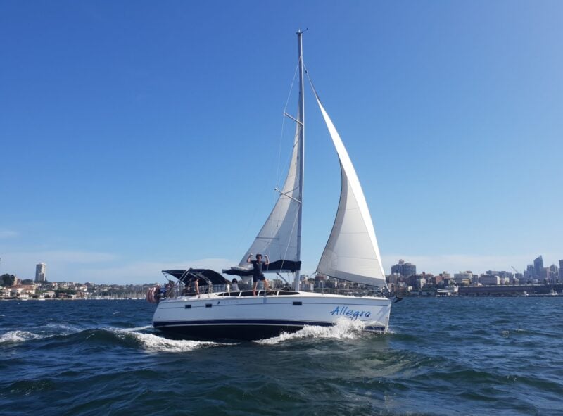 Hunter 36 sailing boat Sydney