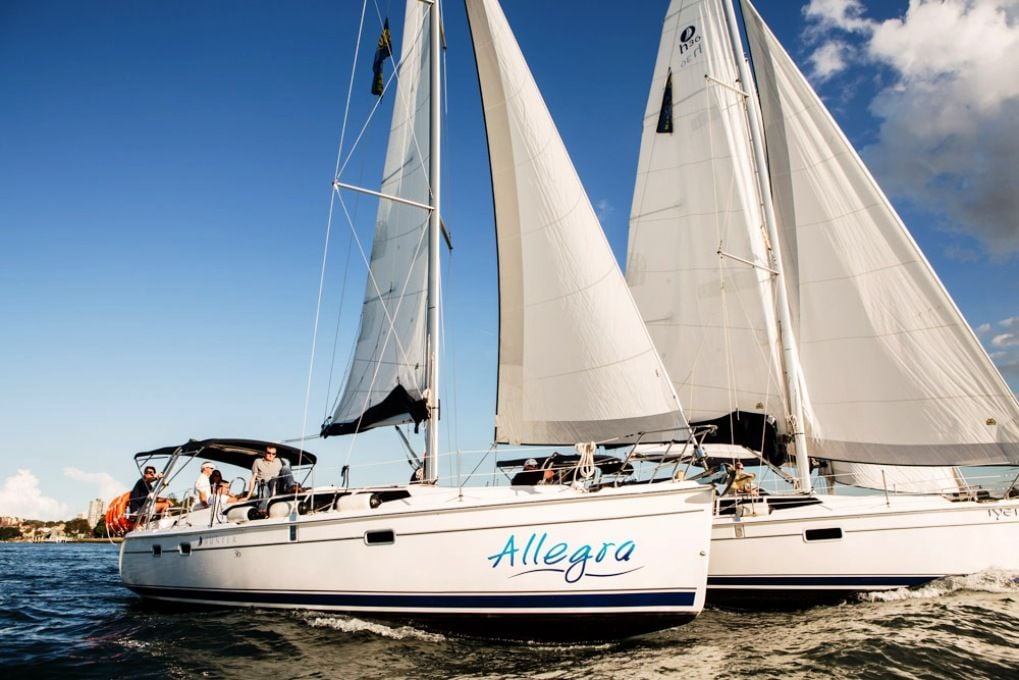 Hunter 36 sailing boat Sydney