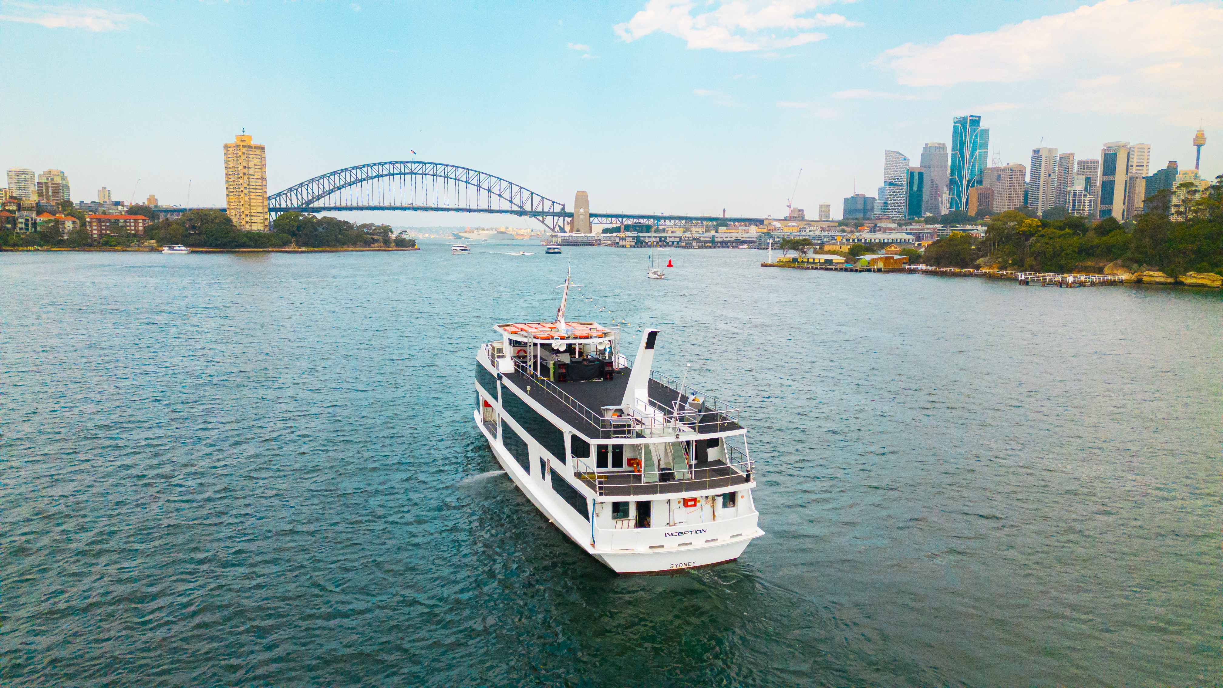 Inception Luxury Function Boat Sydney