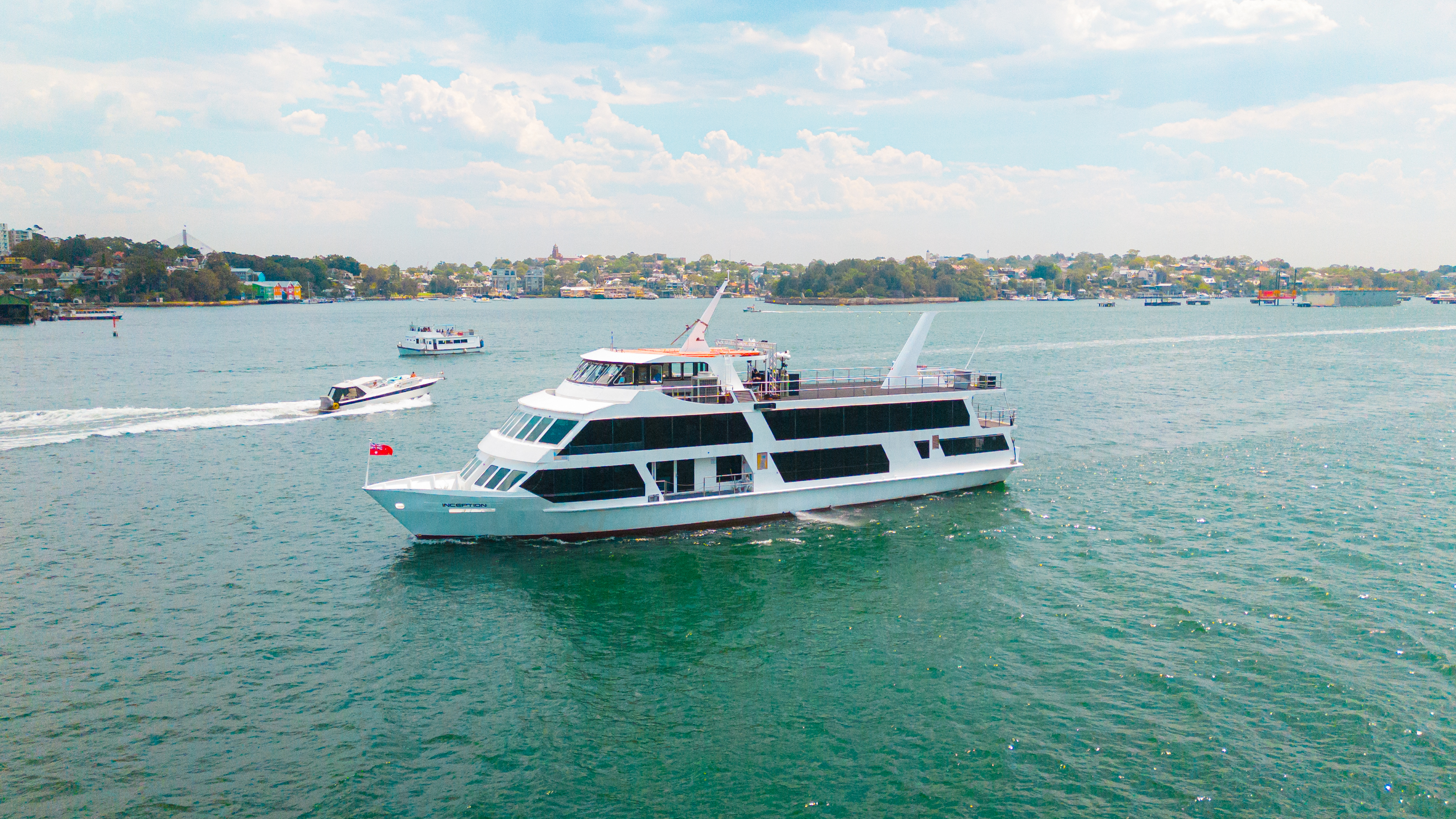 Inception Luxury Function Boat Sydney